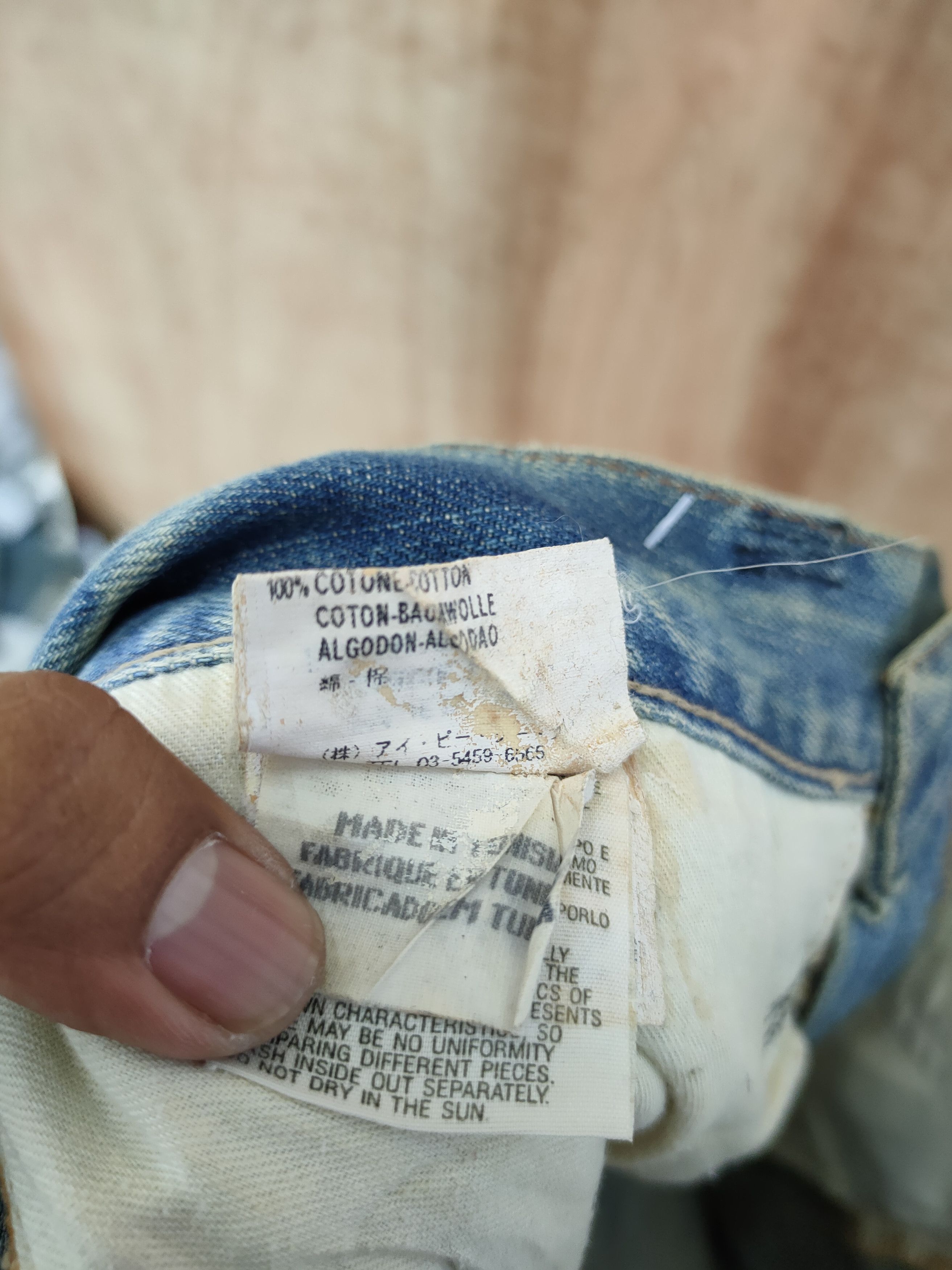 Replay DL Replay Distressed denim pants #46-101 Size US 29 - 13 Thumbnail