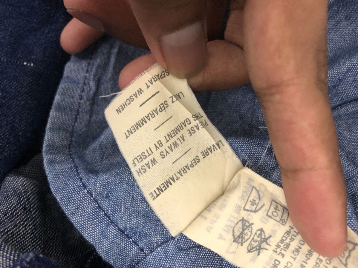 Armani Vintage 80s Armani Jeans Jacket Made In Italy Size US L / EU 52-54 / 3 - 9 Thumbnail