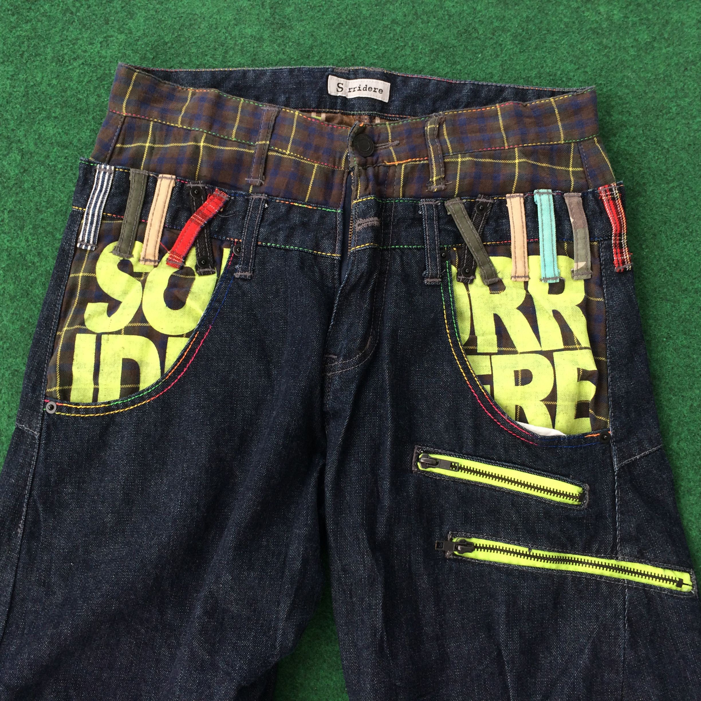 Japanese Brand Vtg Sorriders Design Pant Jeans Trouser 90s Style Jeans Size US 30 / EU 46 - 3 Thumbnail