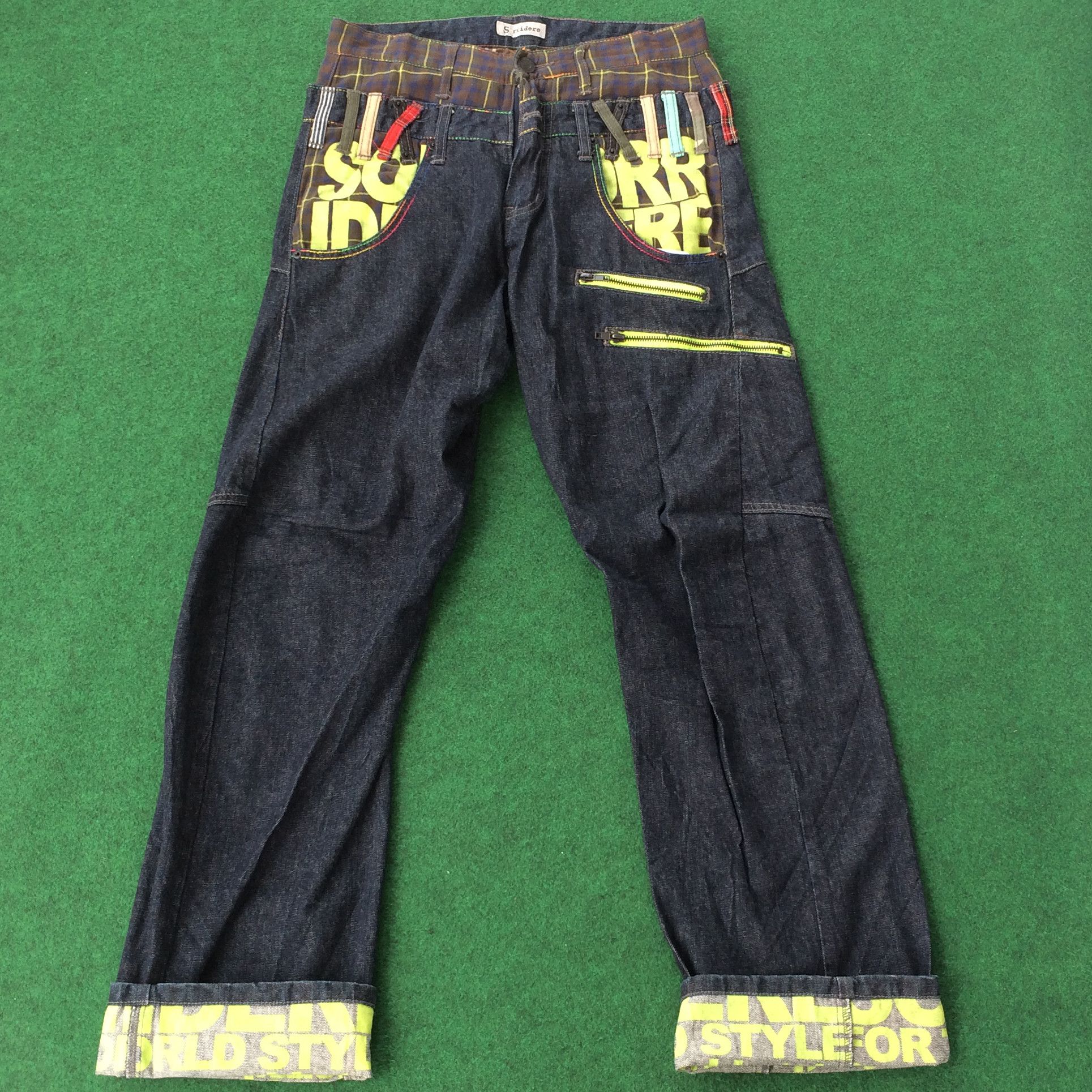 Vtg Sorriders Design Pant Jeans Trouser 90s Style Jeans