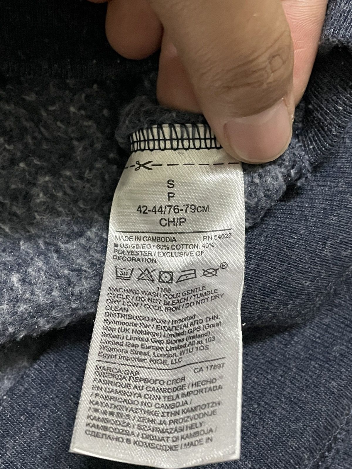 Gap Gap Vintage Zip Up Hoodie Size US L / EU 52-54 / 3 - 9 Thumbnail
