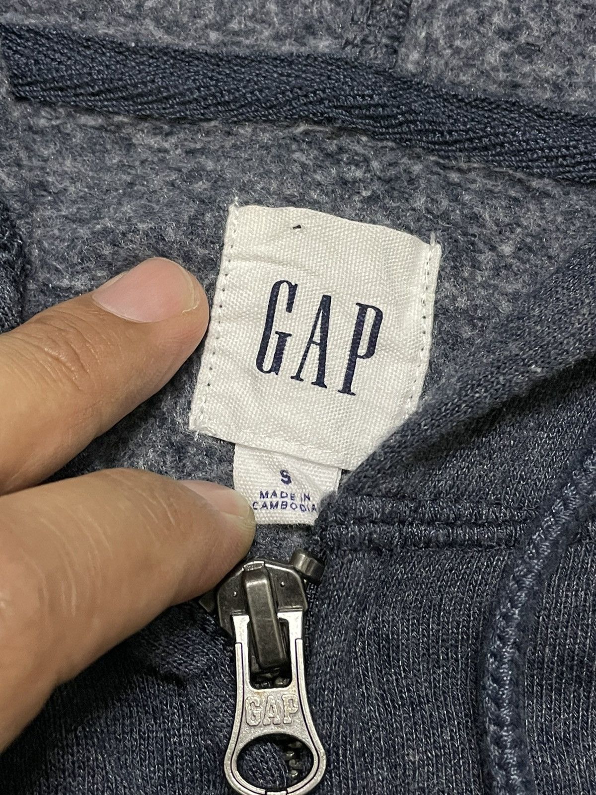 Gap Gap Vintage Zip Up Hoodie Size US L / EU 52-54 / 3 - 8 Thumbnail
