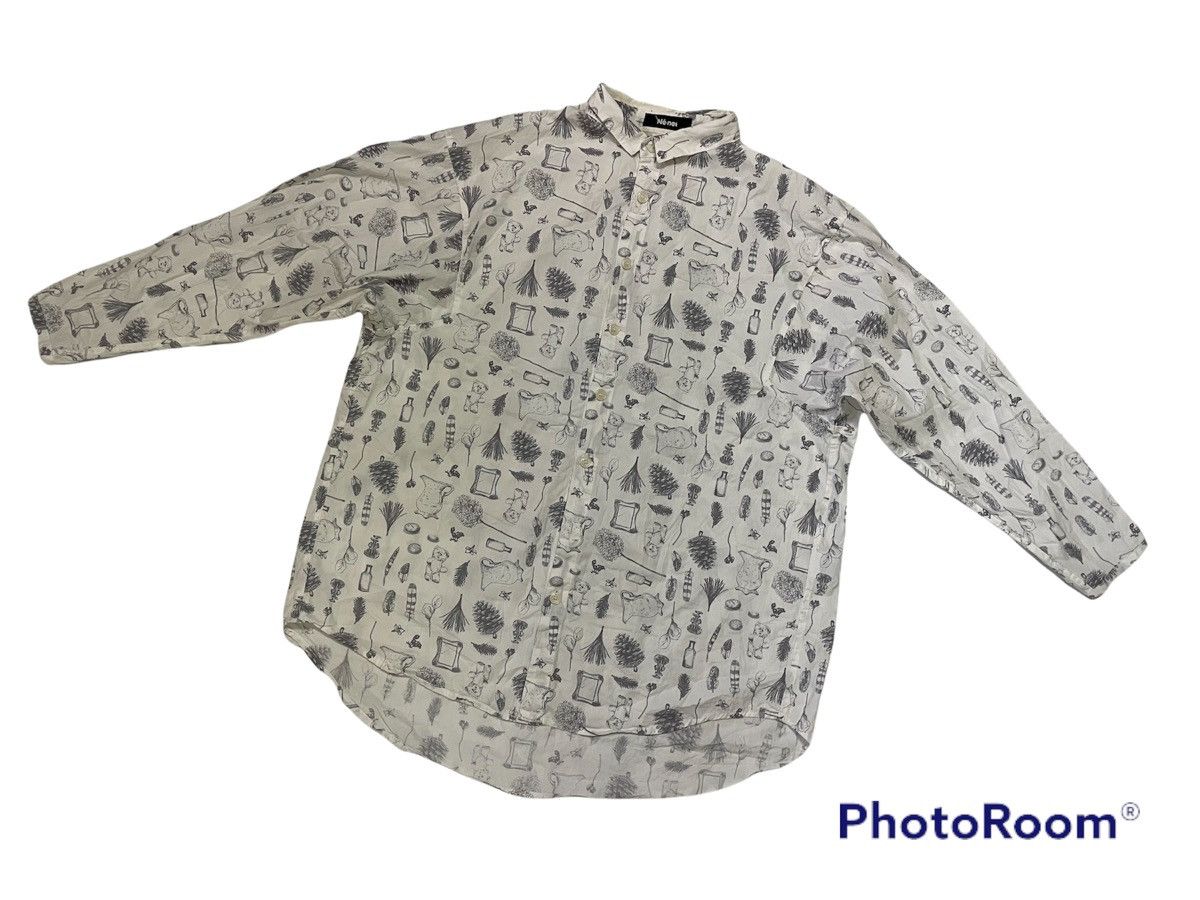 Designer × Issey Miyake × Japanese Brand Vintage Ne Net by Issey Miyake Over T-Shirt Size US L / EU 52-54 / 3 - 3 Thumbnail