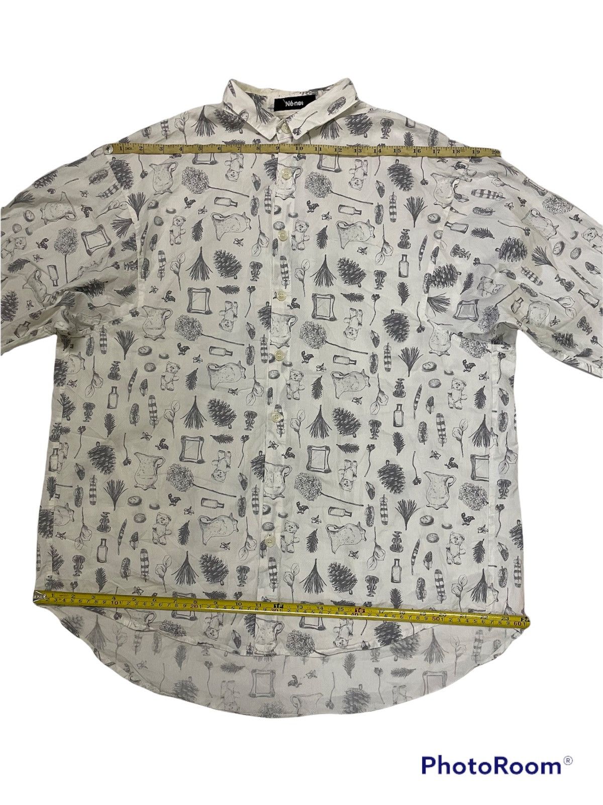 Designer × Issey Miyake × Japanese Brand Vintage Ne Net by Issey Miyake Over T-Shirt Size US L / EU 52-54 / 3 - 13 Thumbnail