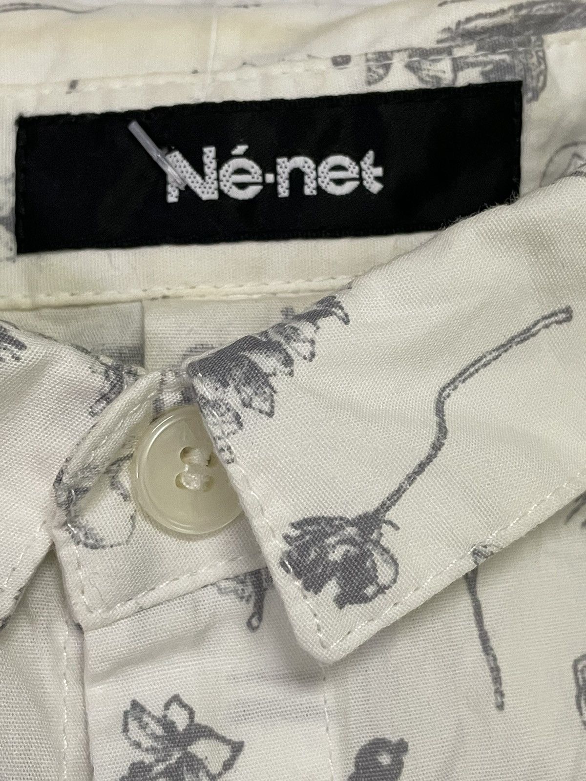 Designer × Issey Miyake × Japanese Brand Vintage Ne Net by Issey Miyake Over T-Shirt Size US L / EU 52-54 / 3 - 7 Thumbnail
