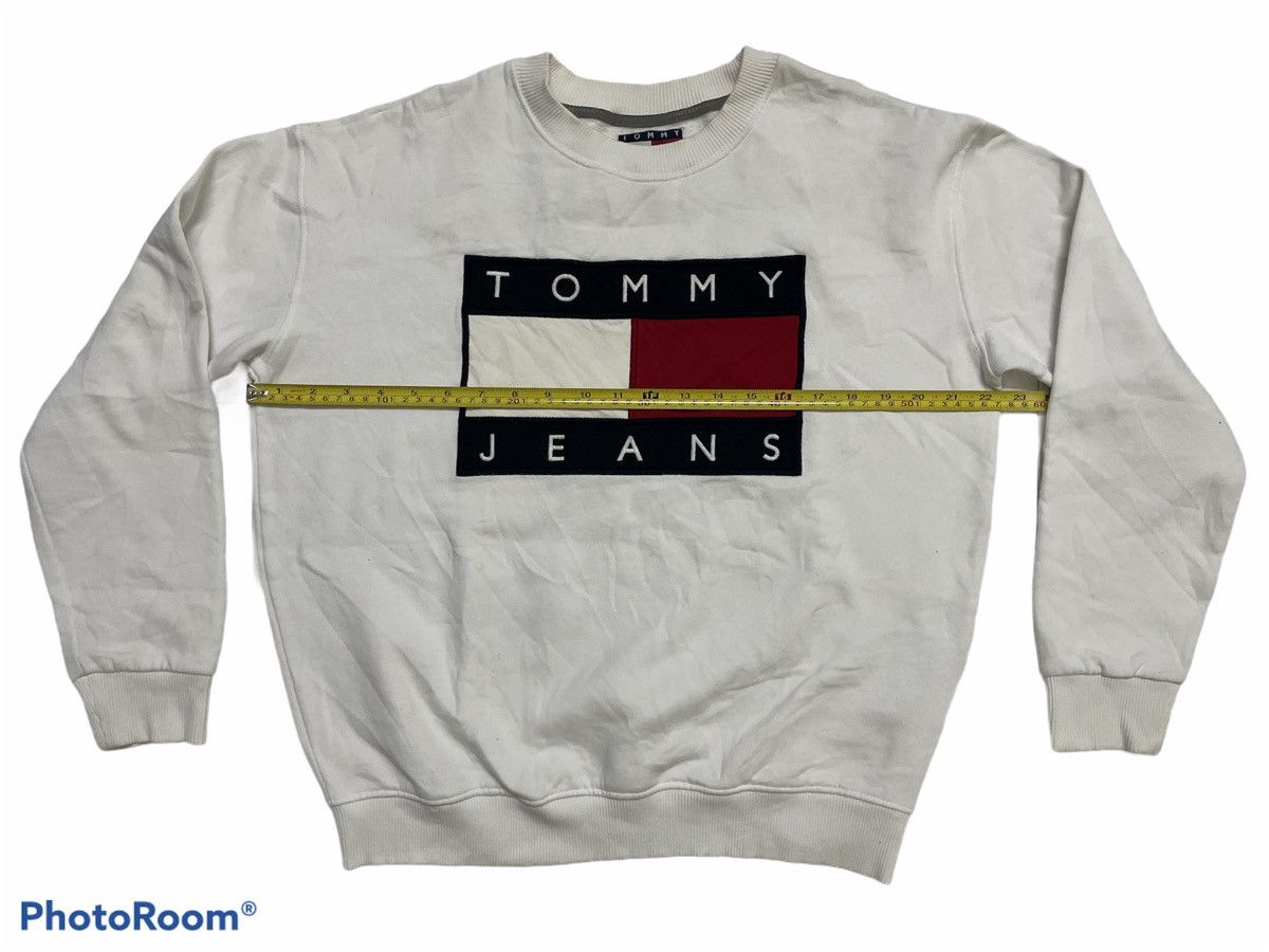 Tommy Hilfiger 🔥BEFORE DELETED🔥Vintage Tommy Jeans sweatshirt Big Logo Size US L / EU 52-54 / 3 - 6 Thumbnail