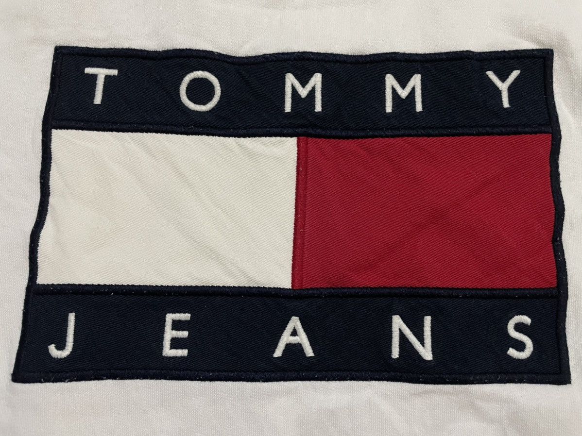 Tommy Hilfiger 🔥BEFORE DELETED🔥Vintage Tommy Jeans sweatshirt Big Logo Size US L / EU 52-54 / 3 - 3 Thumbnail