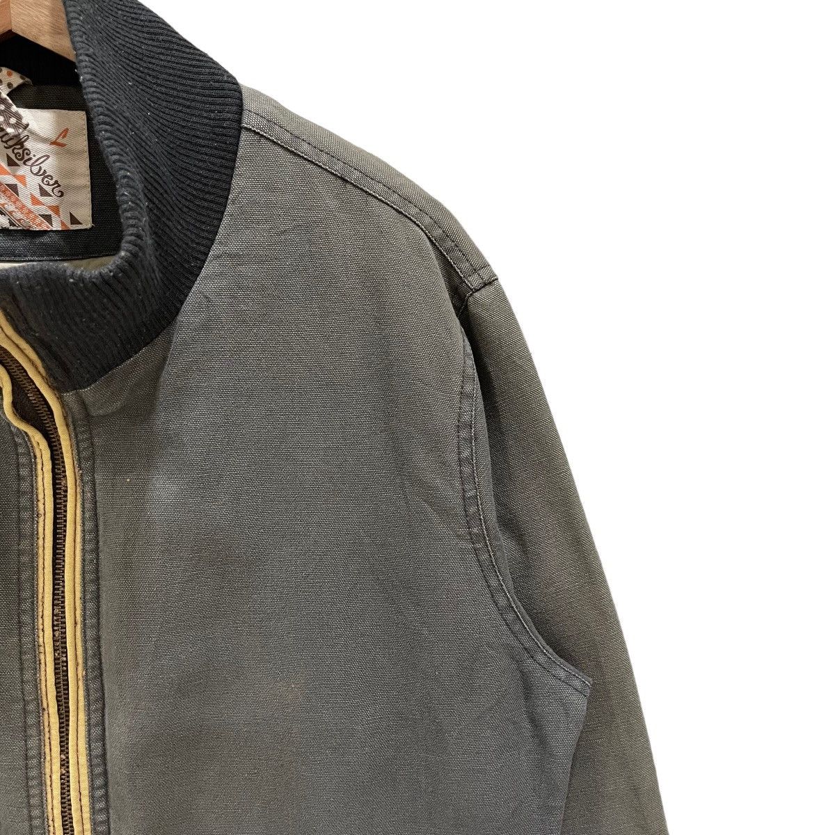 Quicksilver × Quiksilver × Vintage Vintage 90s Quicksilver Canvas Chore Zipper Jacket Size US L / EU 52-54 / 3 - 4 Thumbnail