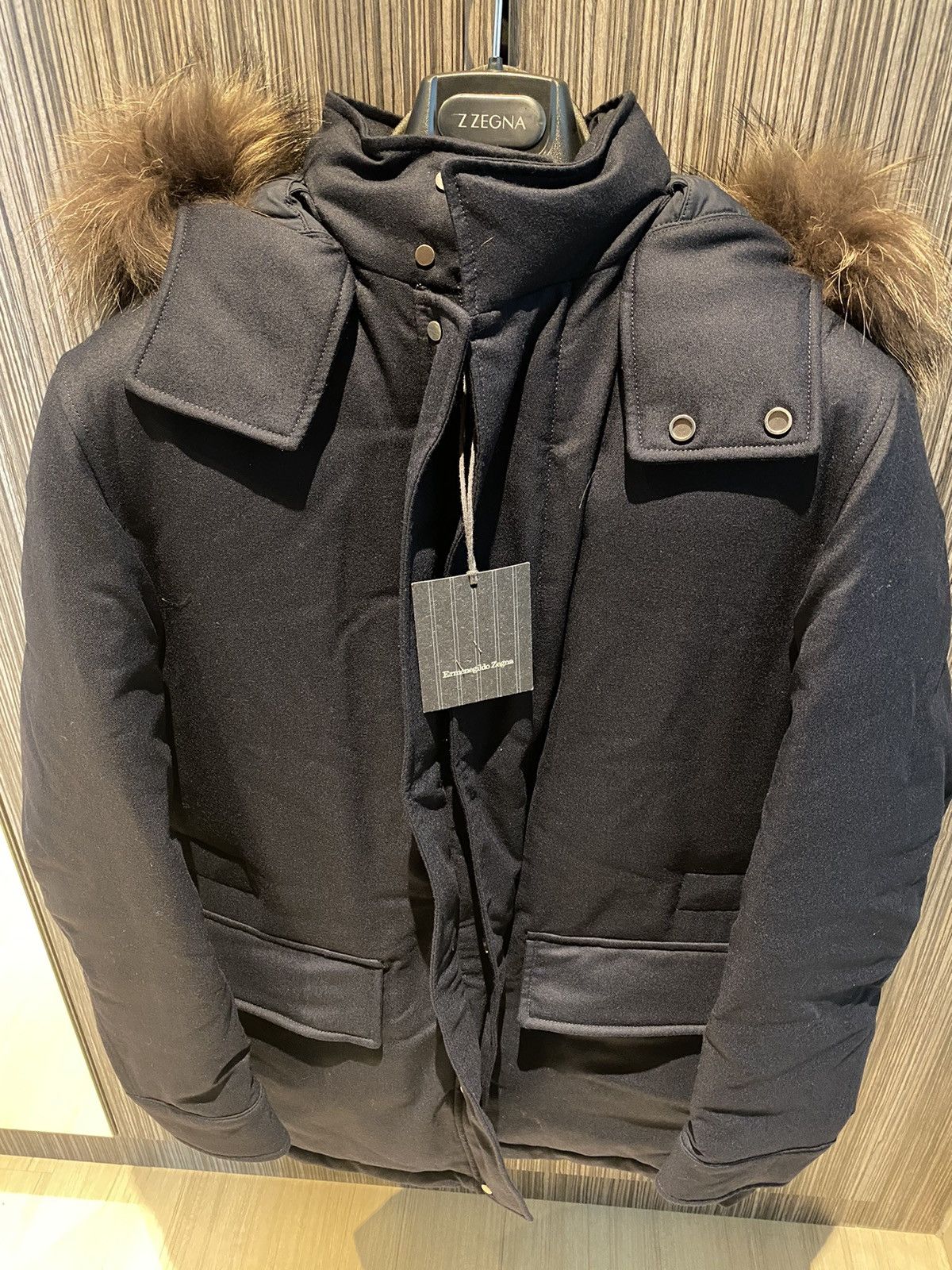Ermenegildo Zegna Zegna down parka winter jacket Size US M / EU 48-50 / 2 - 1 Thumbnail