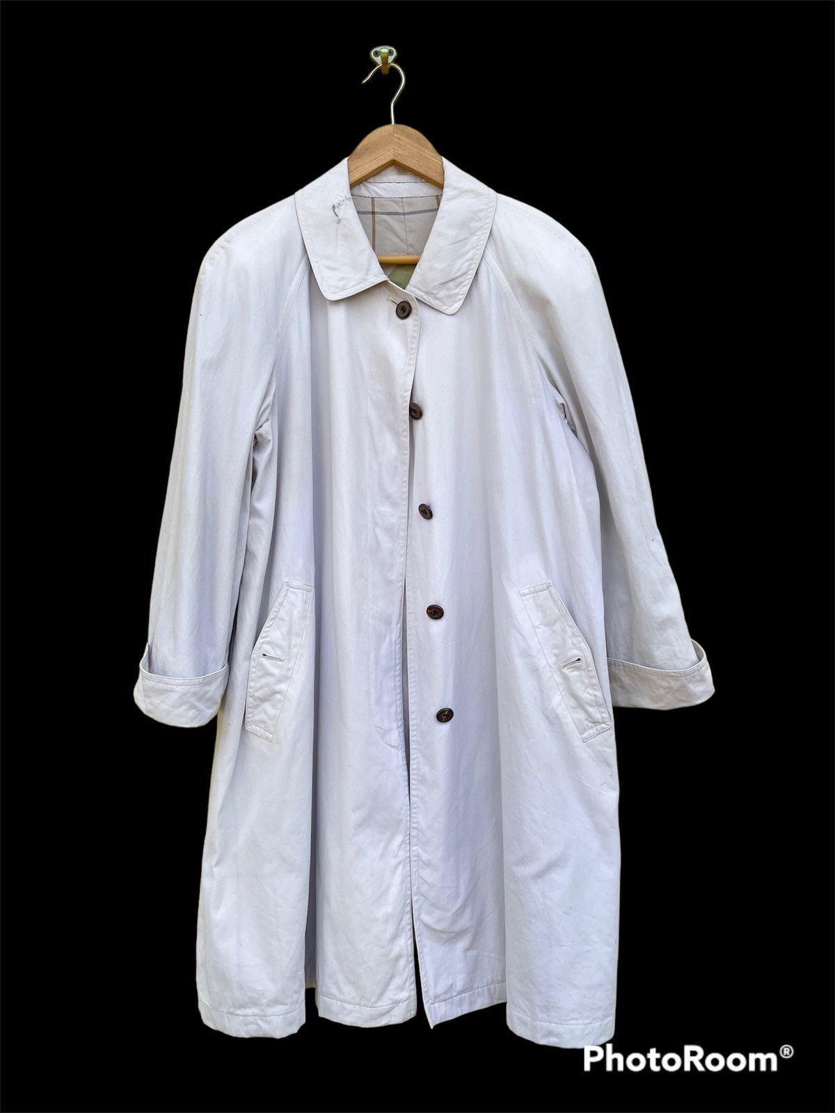 Vintage burberrys long coat