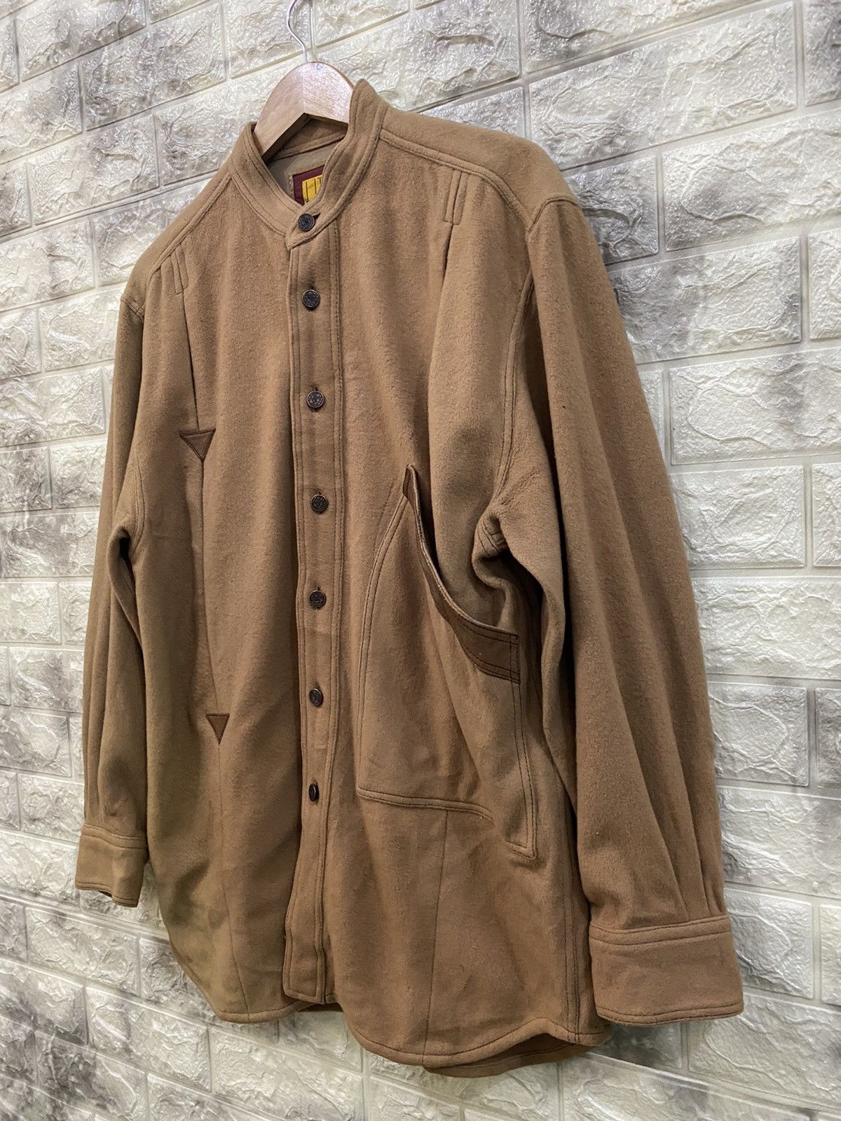 Alfred Dunhill × Vintage Vintage Dunhill Wool Jacket Size US L / EU 52-54 / 3 - 3 Thumbnail