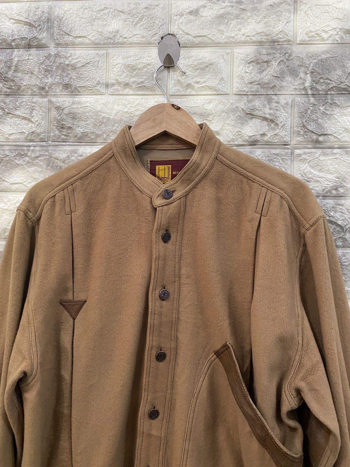 Alfred Dunhill × Vintage Vintage Dunhill Wool Jacket Size US L / EU 52-54 / 3 - 5 Thumbnail