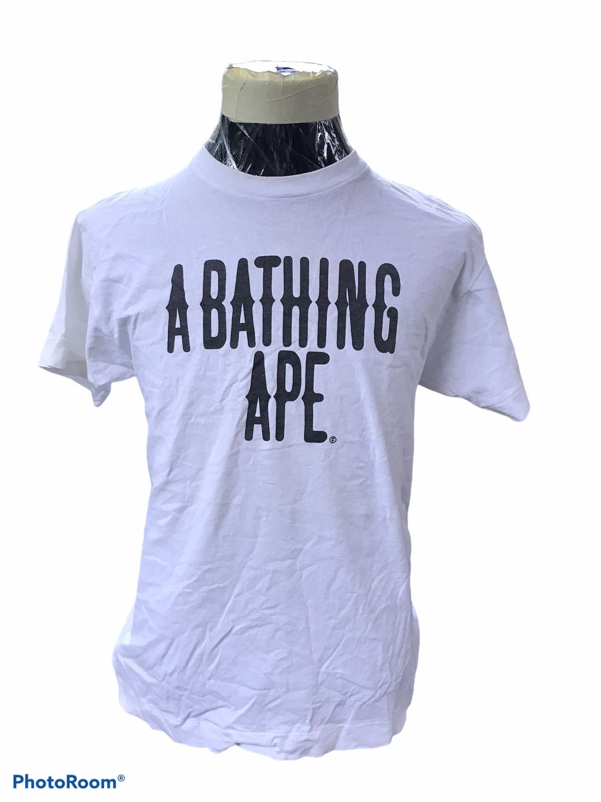 Bape × Vintage Single stitch VINTAGE A BATHING APE TEE SPELL OUTPRINTED Size US L / EU 52-54 / 3 - 1 Thumbnail