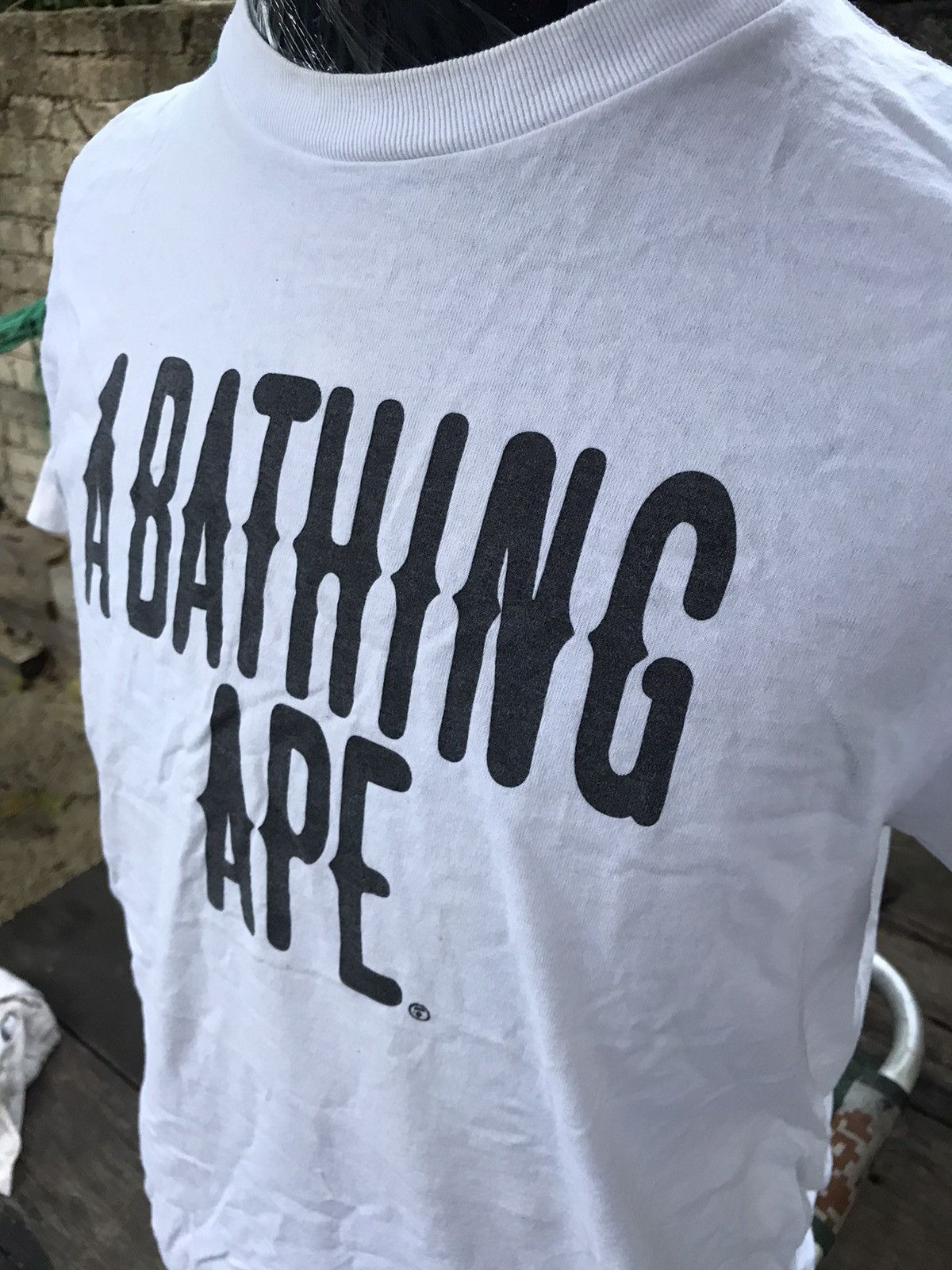 Bape × Vintage Single stitch VINTAGE A BATHING APE TEE SPELL OUTPRINTED Size US L / EU 52-54 / 3 - 3 Thumbnail
