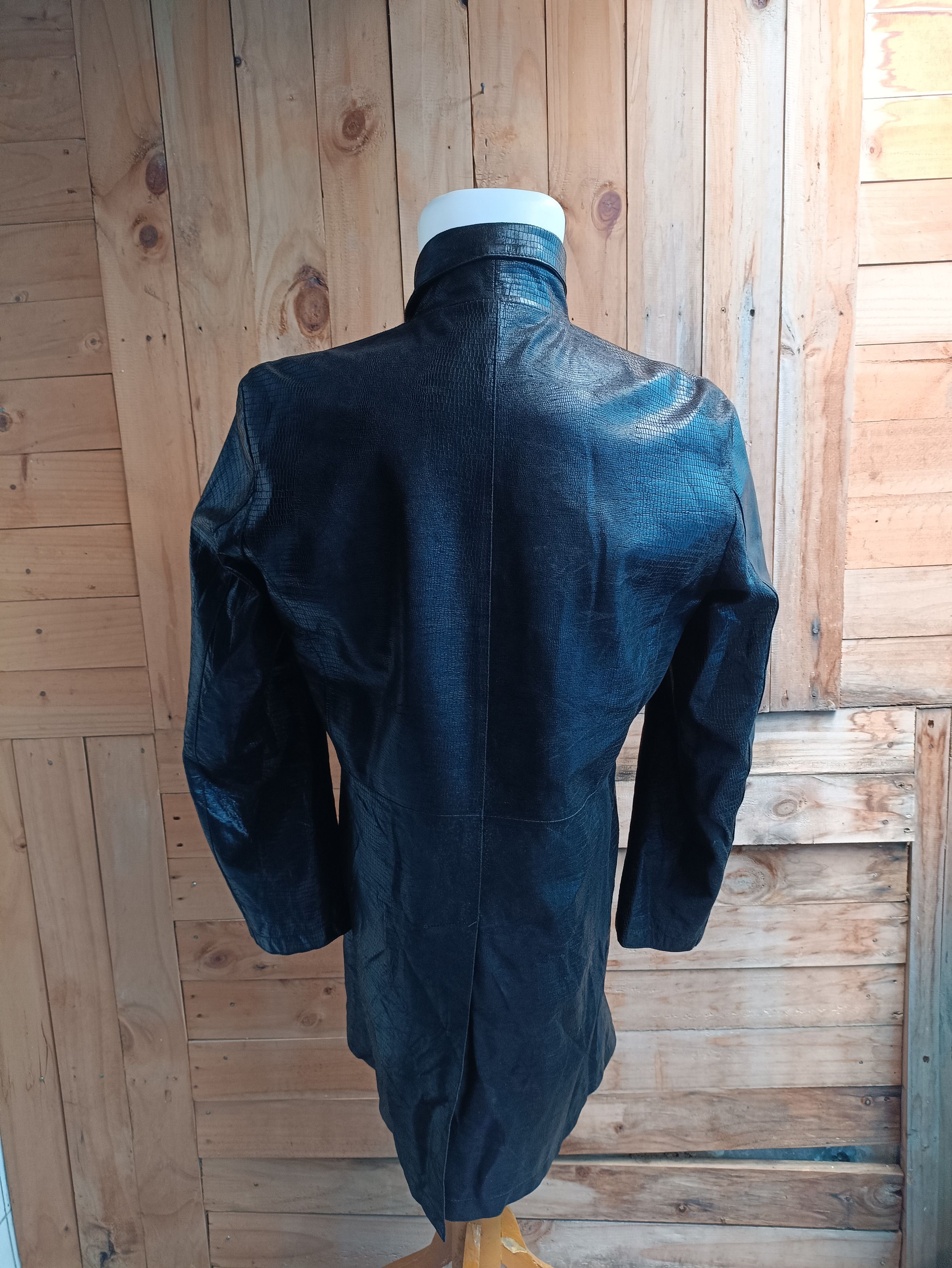 Japanese Brand × Yoshiyuki Konishi YOSHIYUKI KONISHI FICCE LEATHER COAT LONG LIGHTS JACKET Size US M / EU 48-50 / 2 - 7 Thumbnail