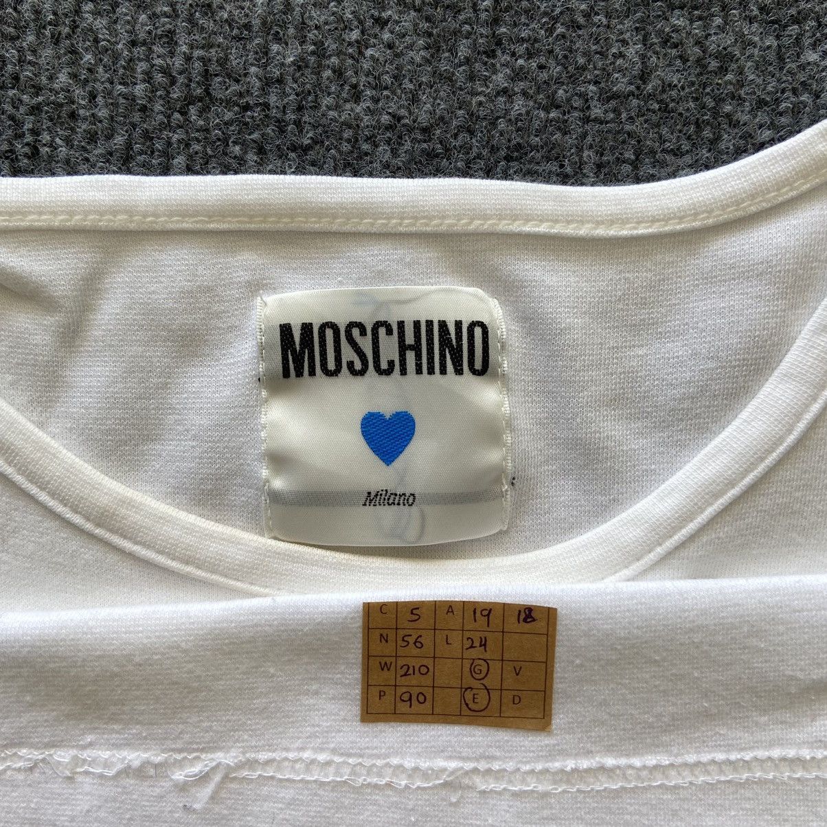 Japanese Brand × Moschino × Vintage Moschino Milano Art Design Japanese Style Tshirt Size US M / EU 48-50 / 2 - 3 Thumbnail