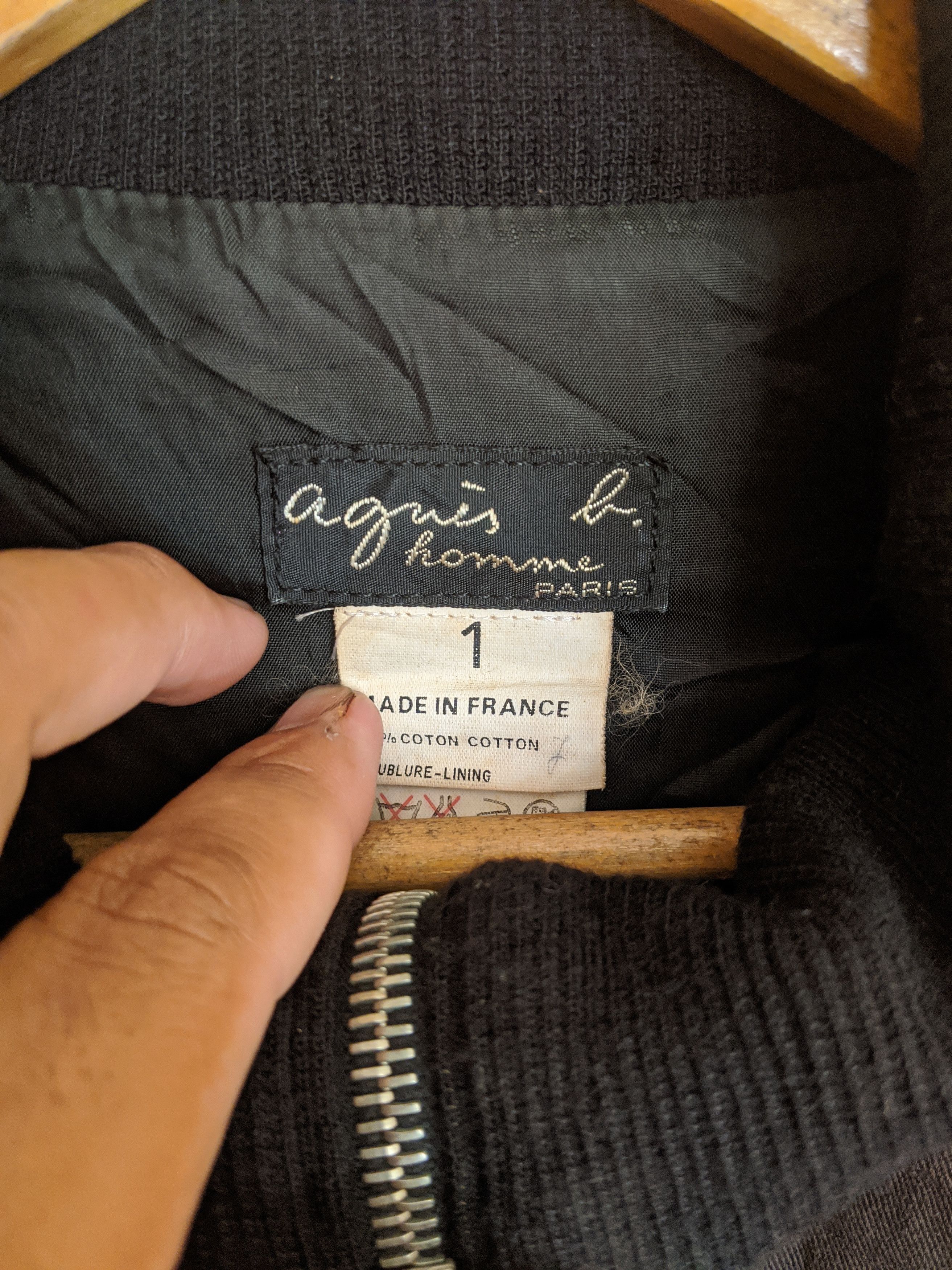 RARE Agbes B like bombers jacket made in france