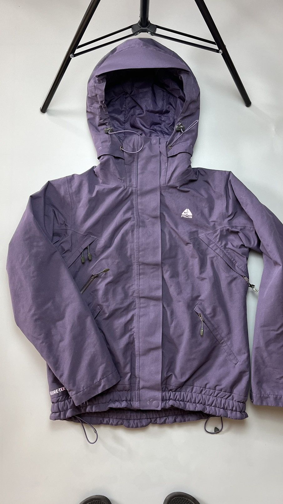 Nike Acg Gore Tex Jacket Purple Grailed