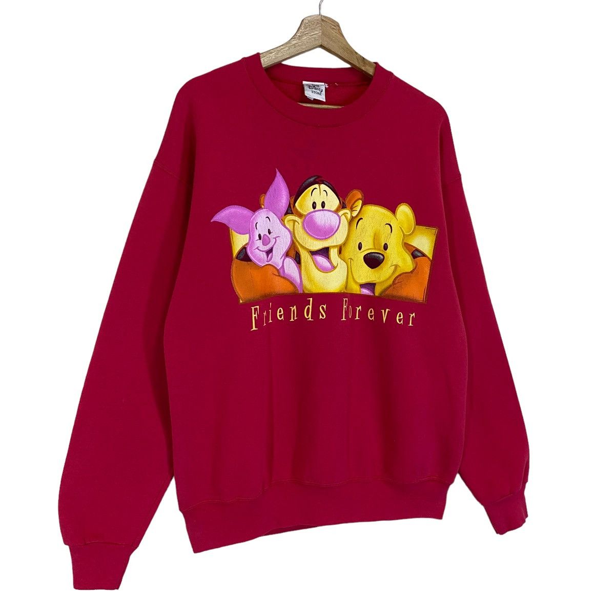 Disney × Vintage × Warner Bros Vintage 90s Pooh Tigger Piglet Crewneck Sweatshirt Size M Size US M / EU 48-50 / 2 - 3 Thumbnail