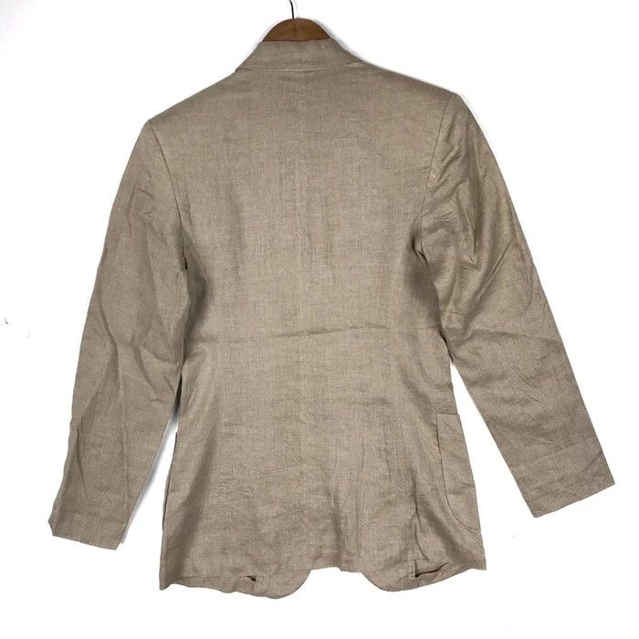 Giorgio Armani Vintage GIORGIO ARMANI JEANS Italy Designer Coat Blazer Size 42S - 5 Thumbnail