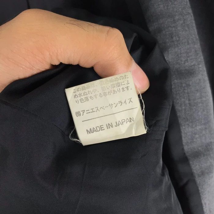 agnes b. AGNES B. HOMME Paris Fashion Designer Dark Grey Blazer Size 40R - 5 Thumbnail