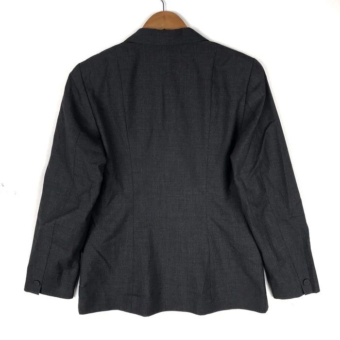 agnes b. AGNES B. HOMME Paris Fashion Designer Dark Grey Blazer Size 40R - 6 Thumbnail