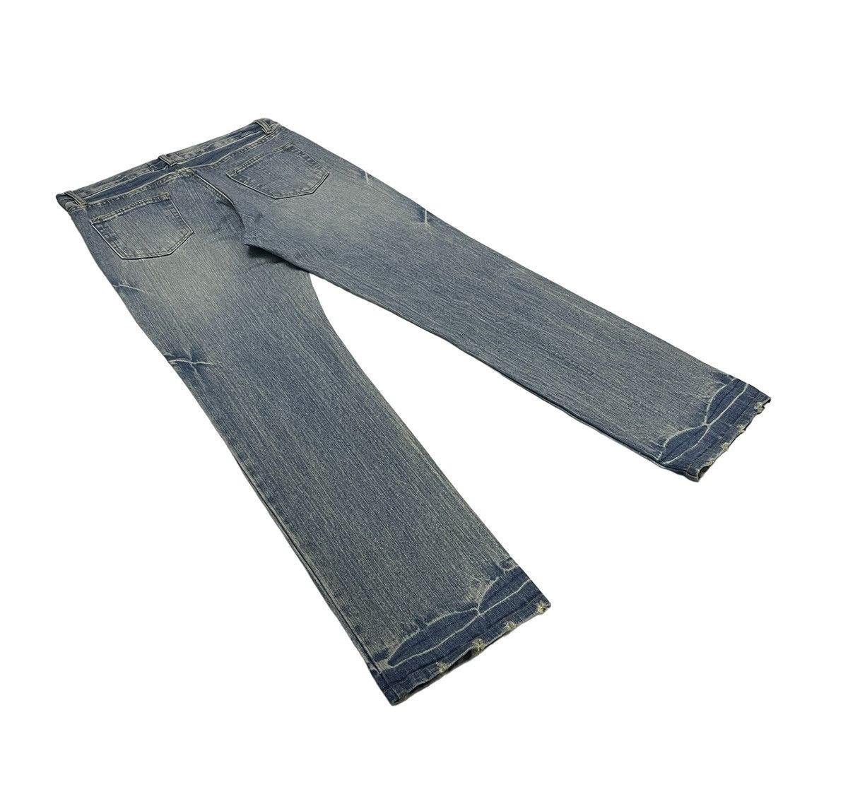 Japanese Brand × PPFM Vintage Ferrugem Japan Distressed Jeans Size US 33 - 5 Thumbnail