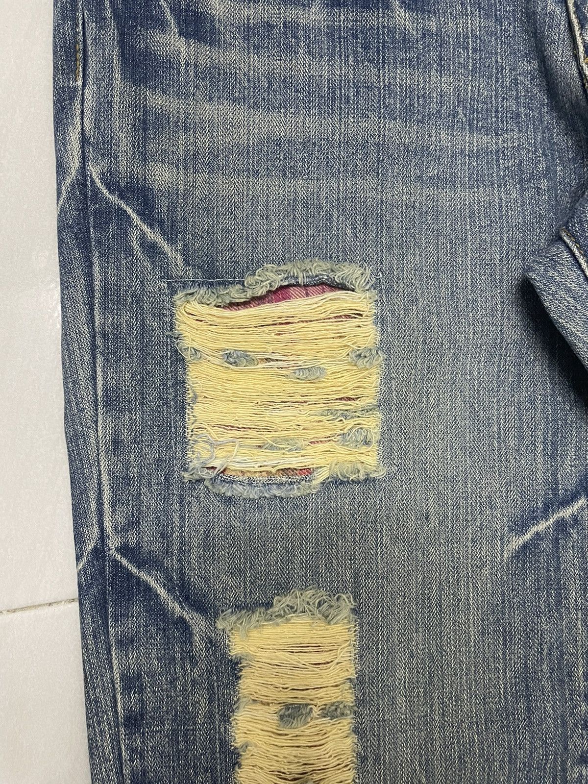 Japanese Brand × PPFM Vintage Ferrugem Japan Distressed Jeans Size US 33 - 7 Thumbnail