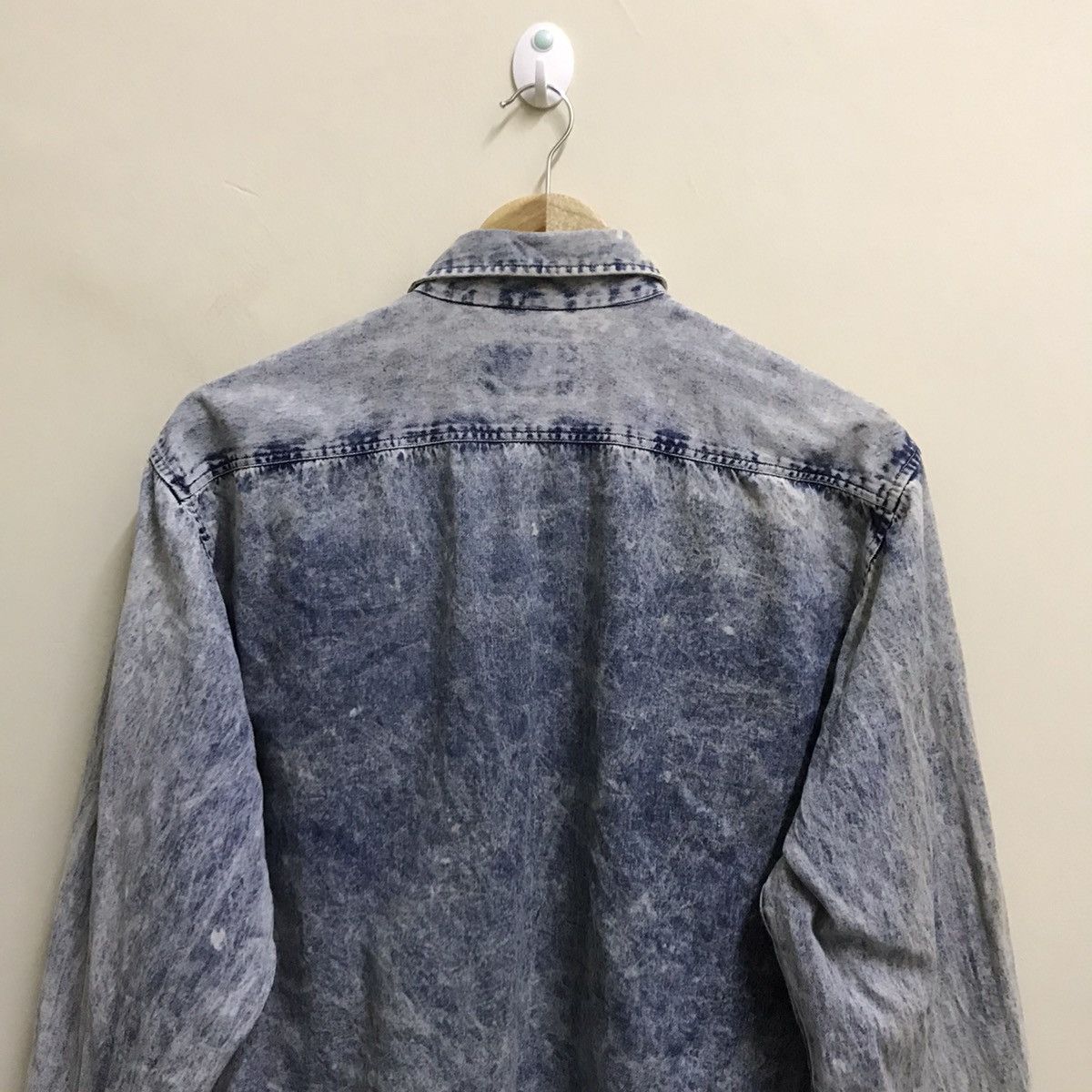 Japanese Brand Vintage Flightless Bird Asic Wash button up shirt Size US M / EU 48-50 / 2 - 7 Thumbnail