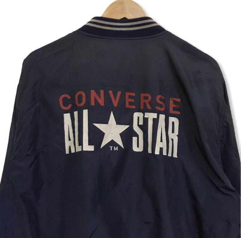 Converse Vintage 90s CONVERSE BIGLOGO BOMBER JACKET Size US M / EU 48-50 / 2 - 2 Thumbnail