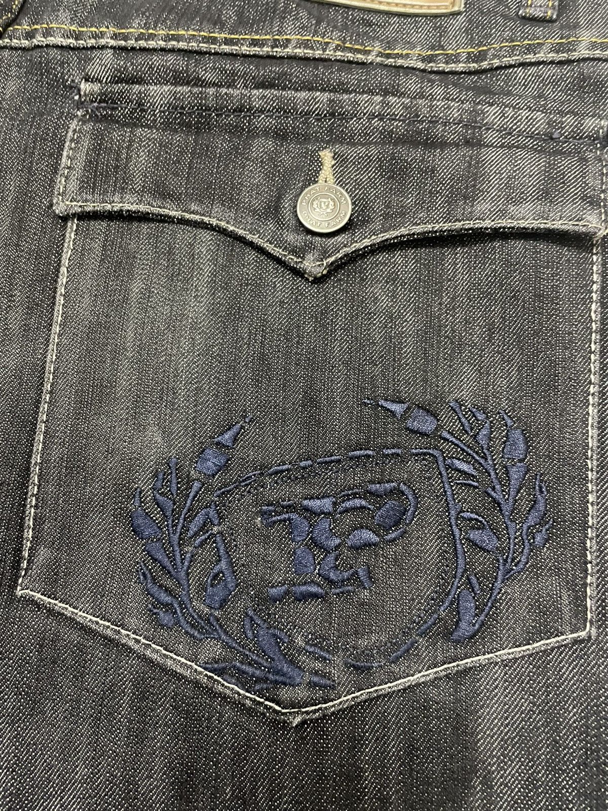 Phat Farm Vintage Phat Farm Baggy Jeans Embroidery Logo Size US 31 - 7 Thumbnail