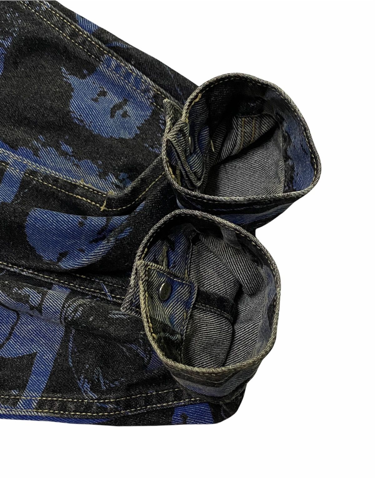 Designer × Japanese Brand × Vintage Denim Raptee Fullprint Jacket Size US M / EU 48-50 / 2 - 22 Thumbnail