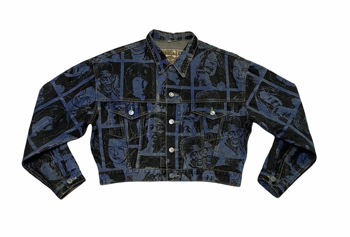 Designer × Japanese Brand × Vintage Denim Raptee Fullprint Jacket Size US M / EU 48-50 / 2 - 25 Thumbnail