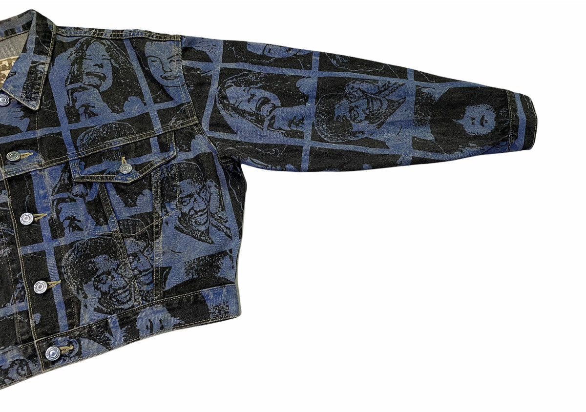 Designer × Japanese Brand × Vintage Denim Raptee Fullprint Jacket Size US M / EU 48-50 / 2 - 17 Thumbnail