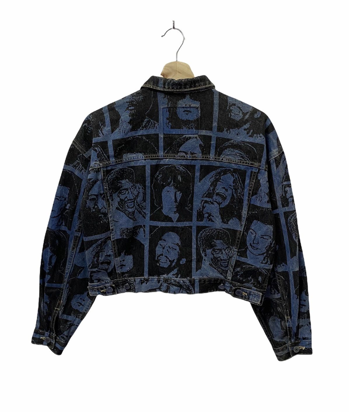 Designer × Japanese Brand × Vintage Denim Raptee Fullprint Jacket Size US M / EU 48-50 / 2 - 2 Thumbnail