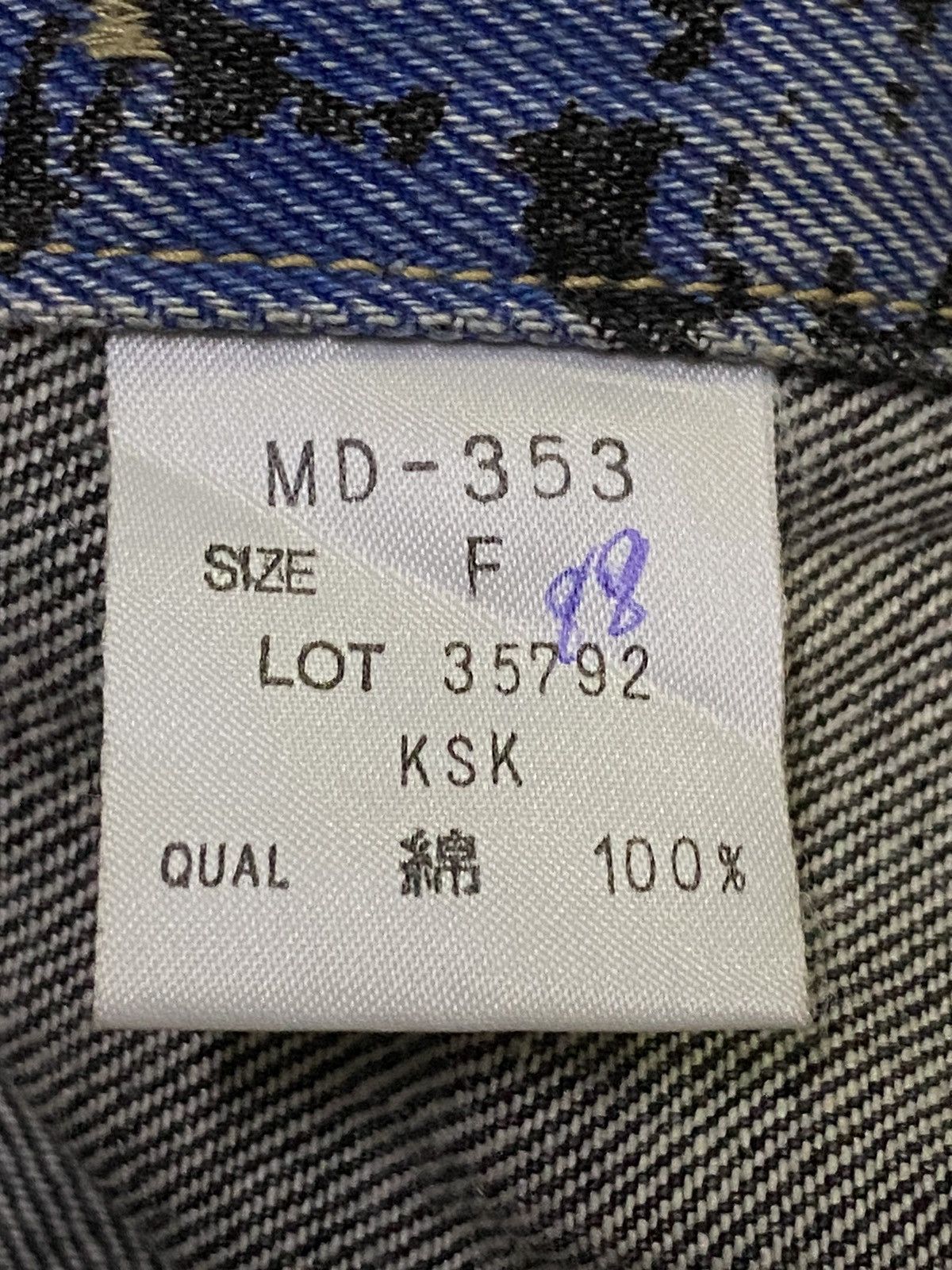 Designer × Japanese Brand × Vintage Denim Raptee Fullprint Jacket Size US M / EU 48-50 / 2 - 12 Thumbnail