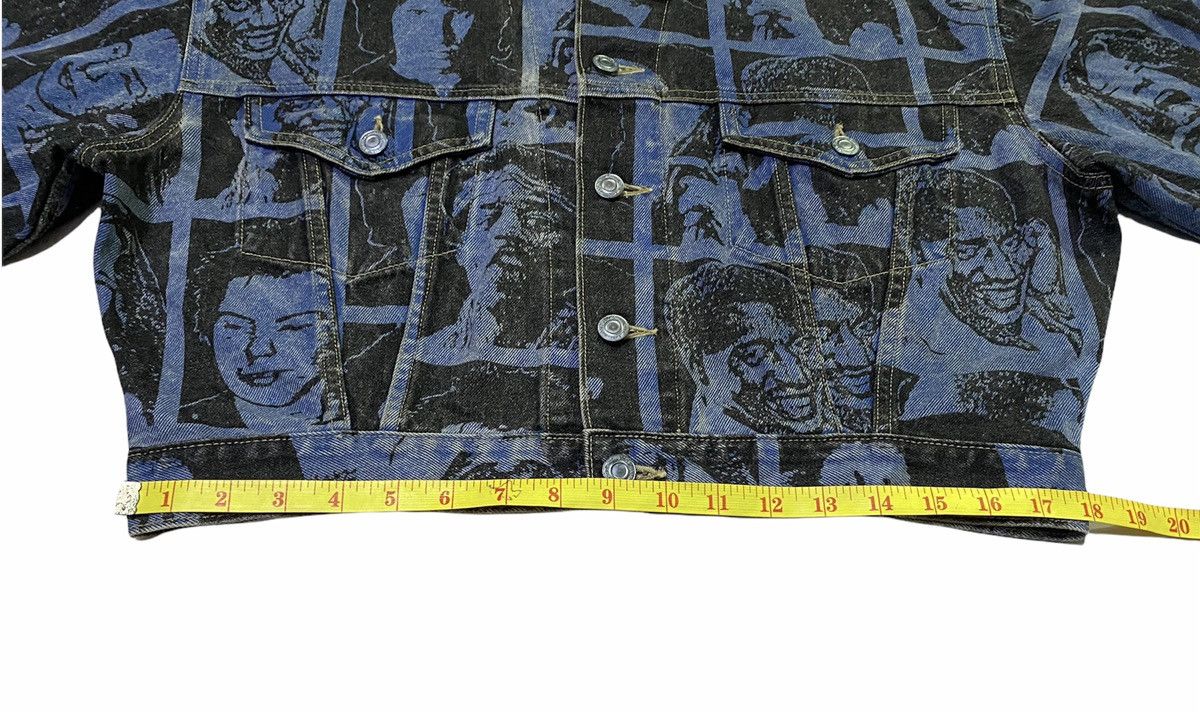 Designer × Japanese Brand × Vintage Denim Raptee Fullprint Jacket Size US M / EU 48-50 / 2 - 10 Thumbnail