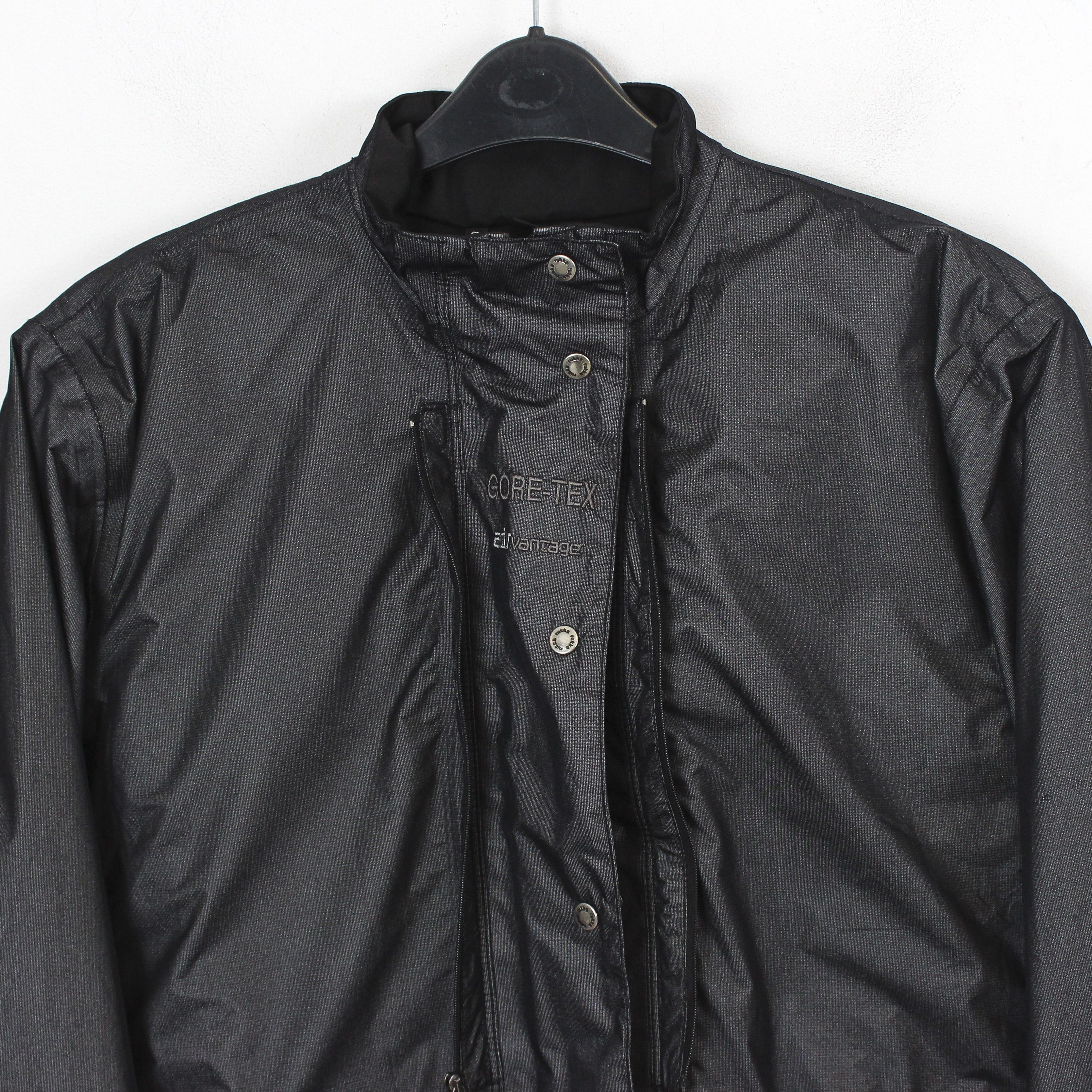 Goretex Airvantage Womens L Jacket Coat Biker EU 40 Motorcycle Black Size L / US 10 / IT 46 - 2 Thumbnail