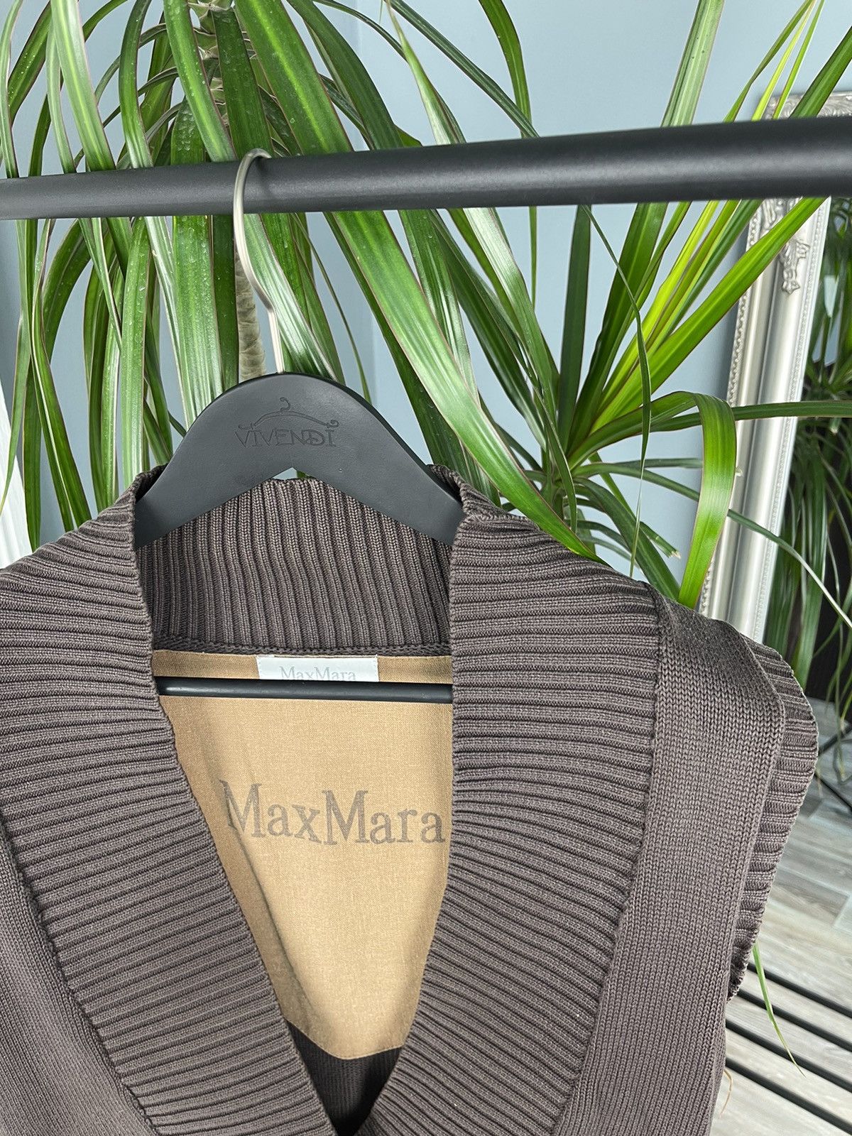 Max Mara × Vintage Max Mara Vintage Cotton Vest Size M / US 6-8 / IT 42-44 - 3 Thumbnail