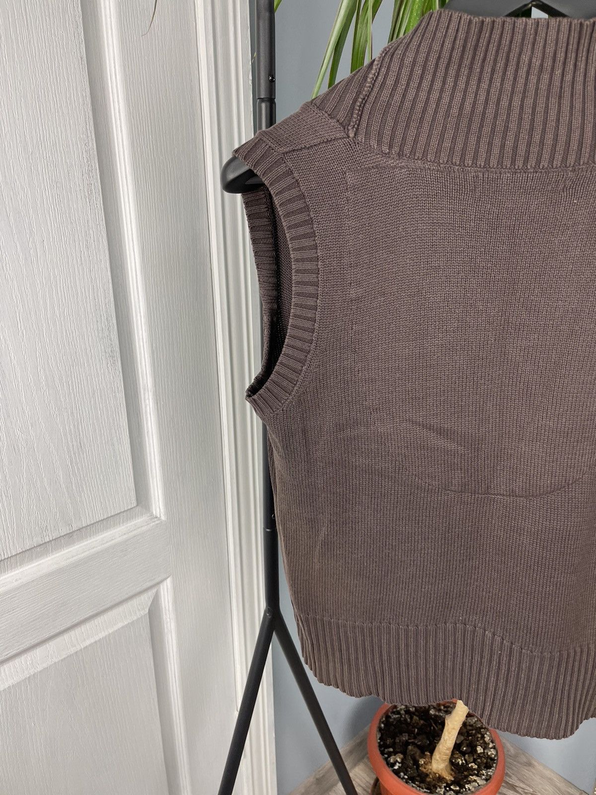 Max Mara × Vintage Max Mara Vintage Cotton Vest Size M / US 6-8 / IT 42-44 - 10 Thumbnail