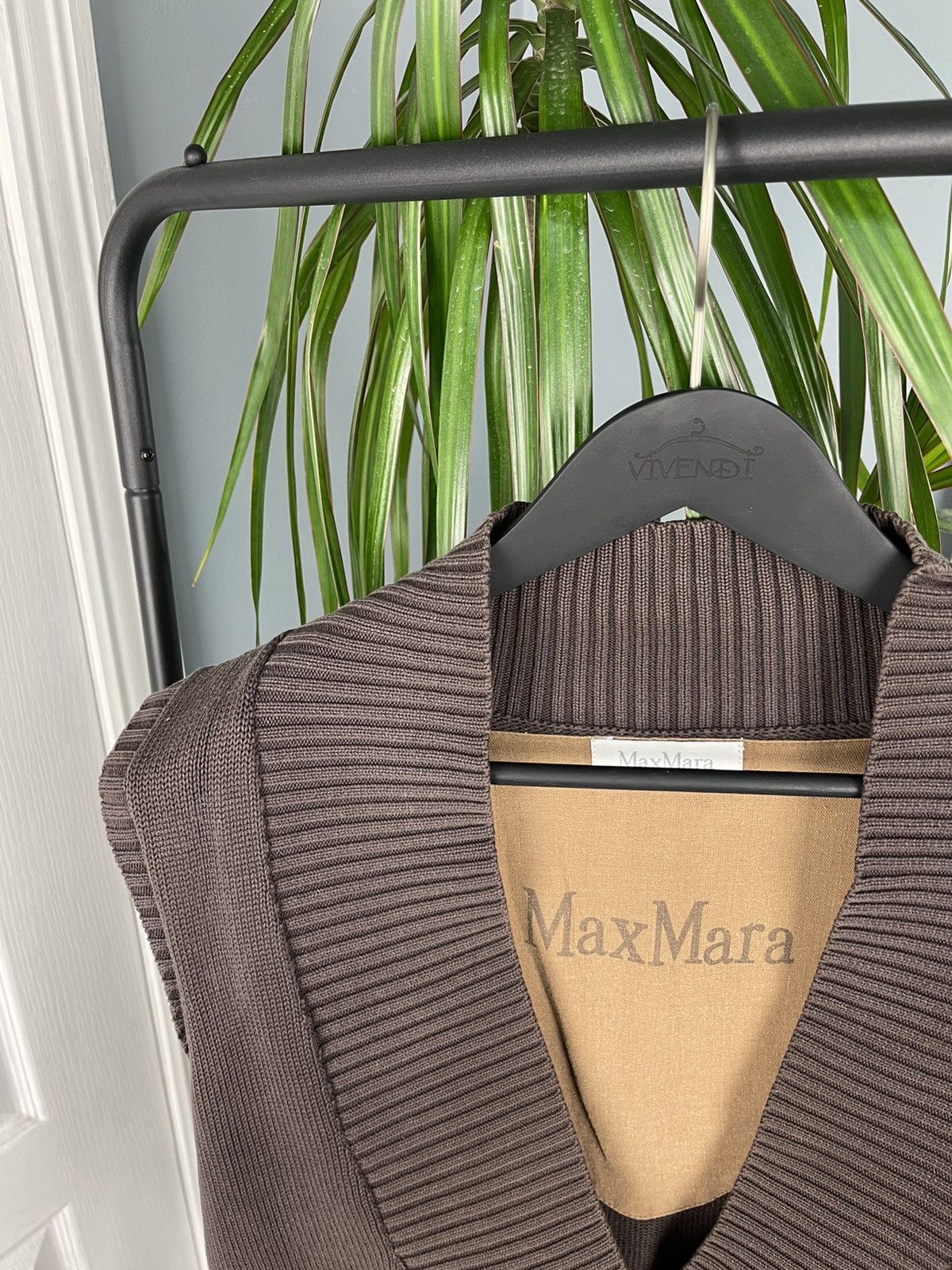 Max Mara × Vintage Max Mara Vintage Cotton Vest Size M / US 6-8 / IT 42-44 - 2 Thumbnail