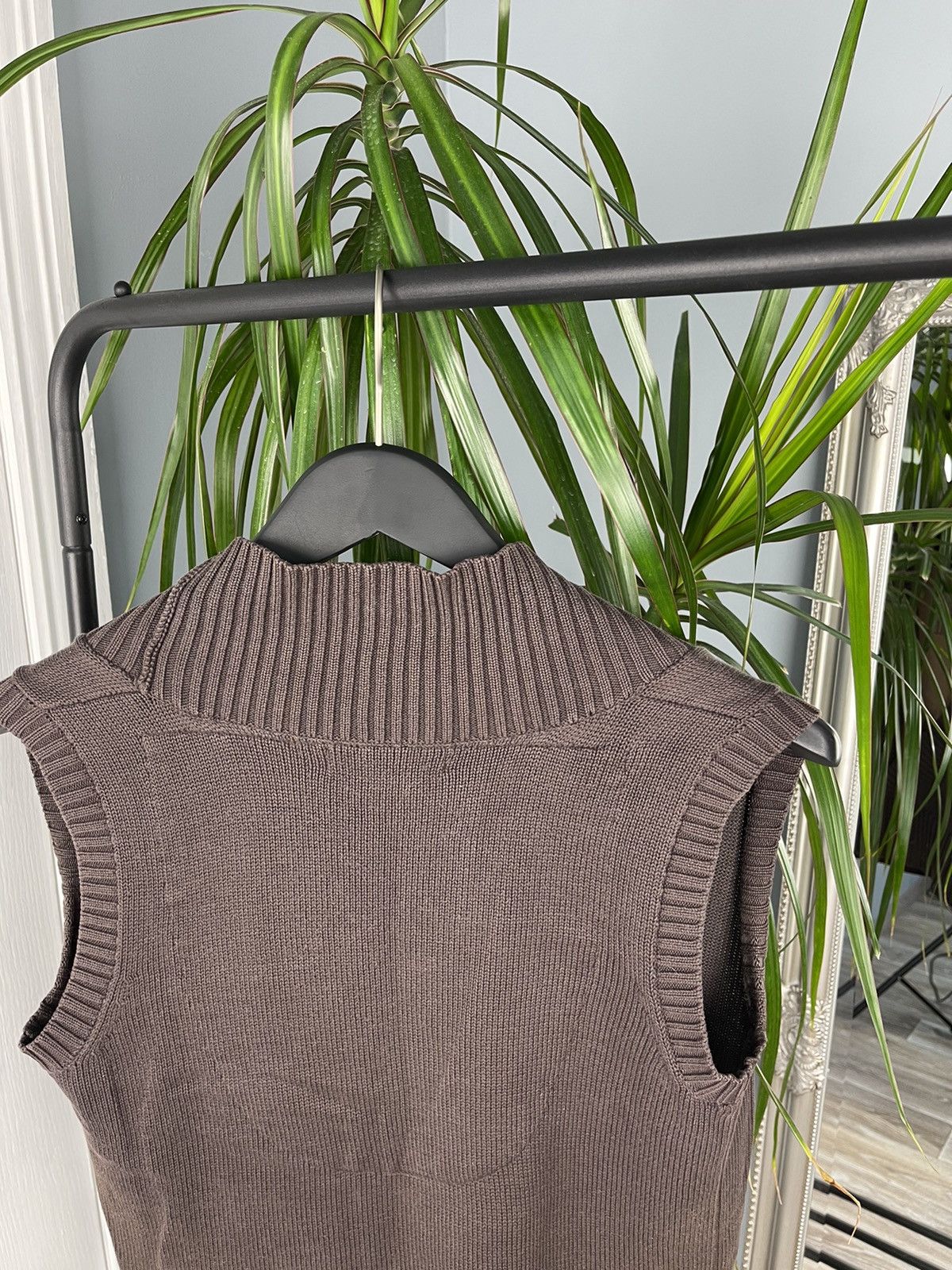 Max Mara × Vintage Max Mara Vintage Cotton Vest Size M / US 6-8 / IT 42-44 - 9 Thumbnail