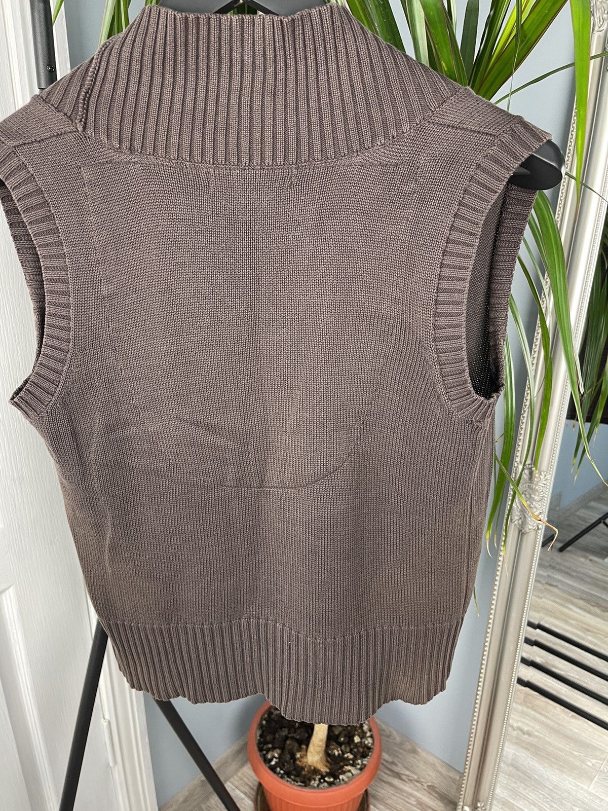 Max Mara × Vintage Max Mara Vintage Cotton Vest Size M / US 6-8 / IT 42-44 - 11 Thumbnail