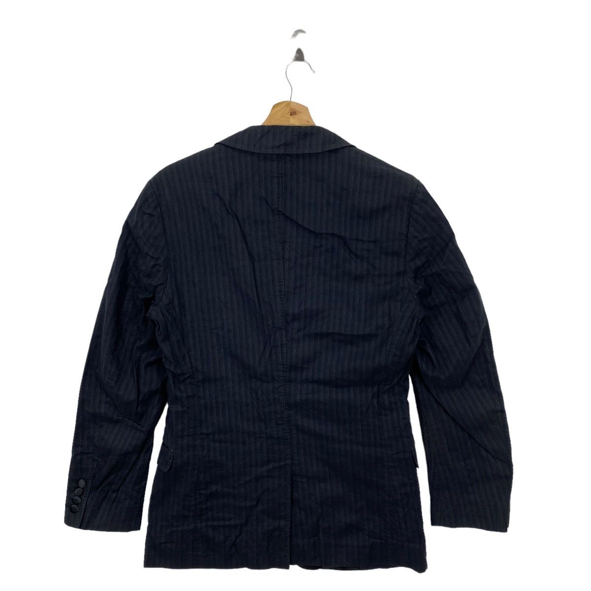 Dolce & Gabbana Vintage DOLCE & GABBANA D&G Stripes Black Blazer Coat Jacket Size S / US 4 / IT 40 - 9 Thumbnail