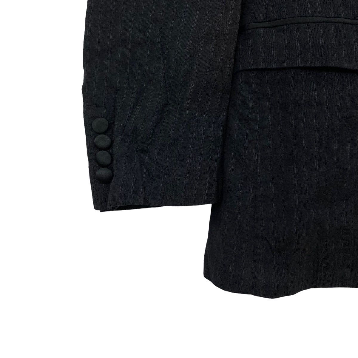 Dolce & Gabbana Vintage DOLCE & GABBANA D&G Stripes Black Blazer Coat Jacket Size S / US 4 / IT 40 - 3 Thumbnail