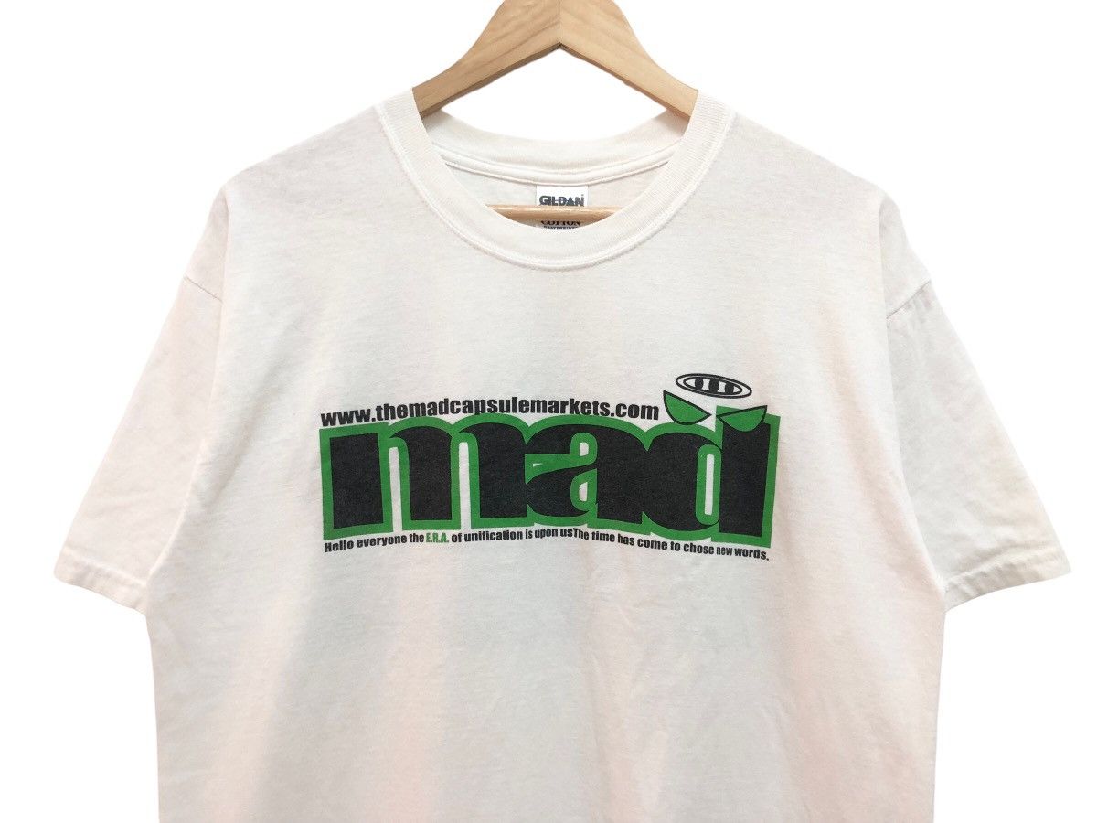 Band Tees × Gildan × Vintage RARE 🔥 THE MAD CAPSULE MARKETS ELECTRONIC DIGITAL PUNK BAND Size US L / EU 52-54 / 3 - 3 Thumbnail