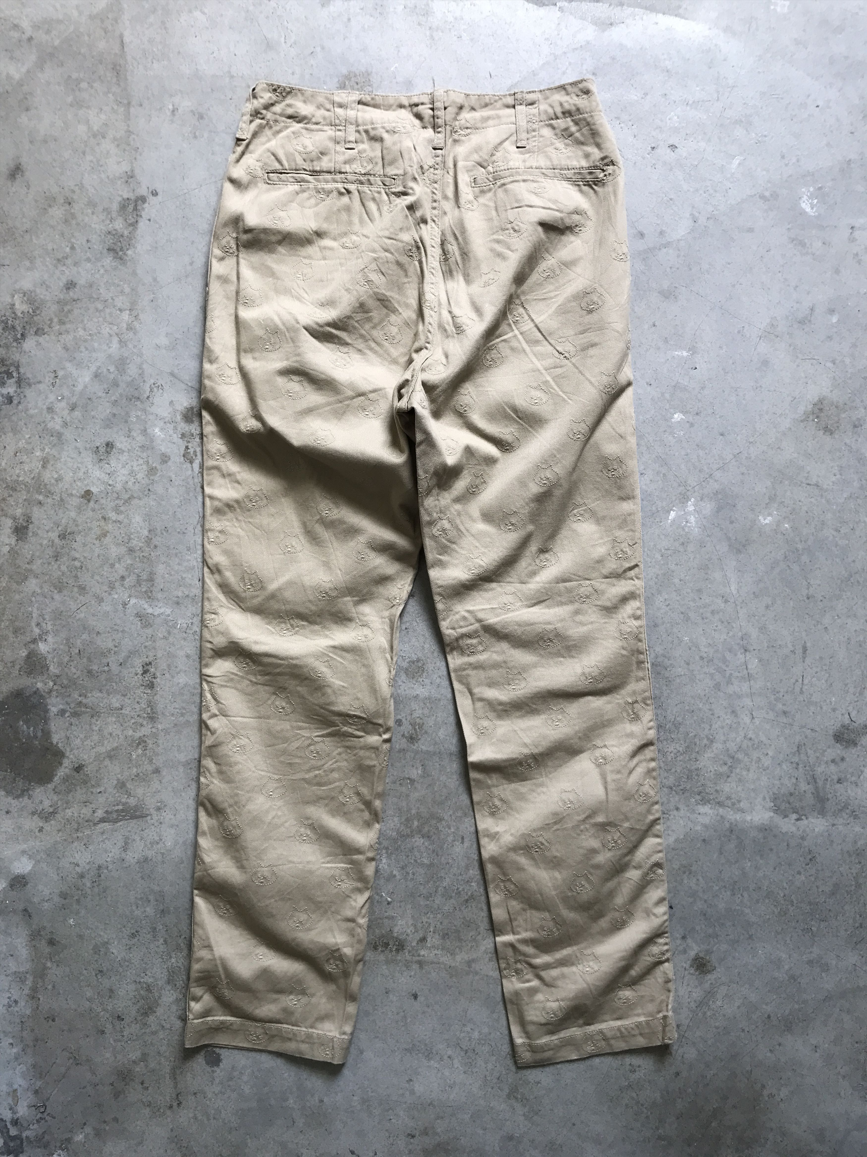 Ne-Net P25 Ne-net By Issey Miyake Full Logo Embroidery Pant Size US 28 / EU 44 - 7 Thumbnail