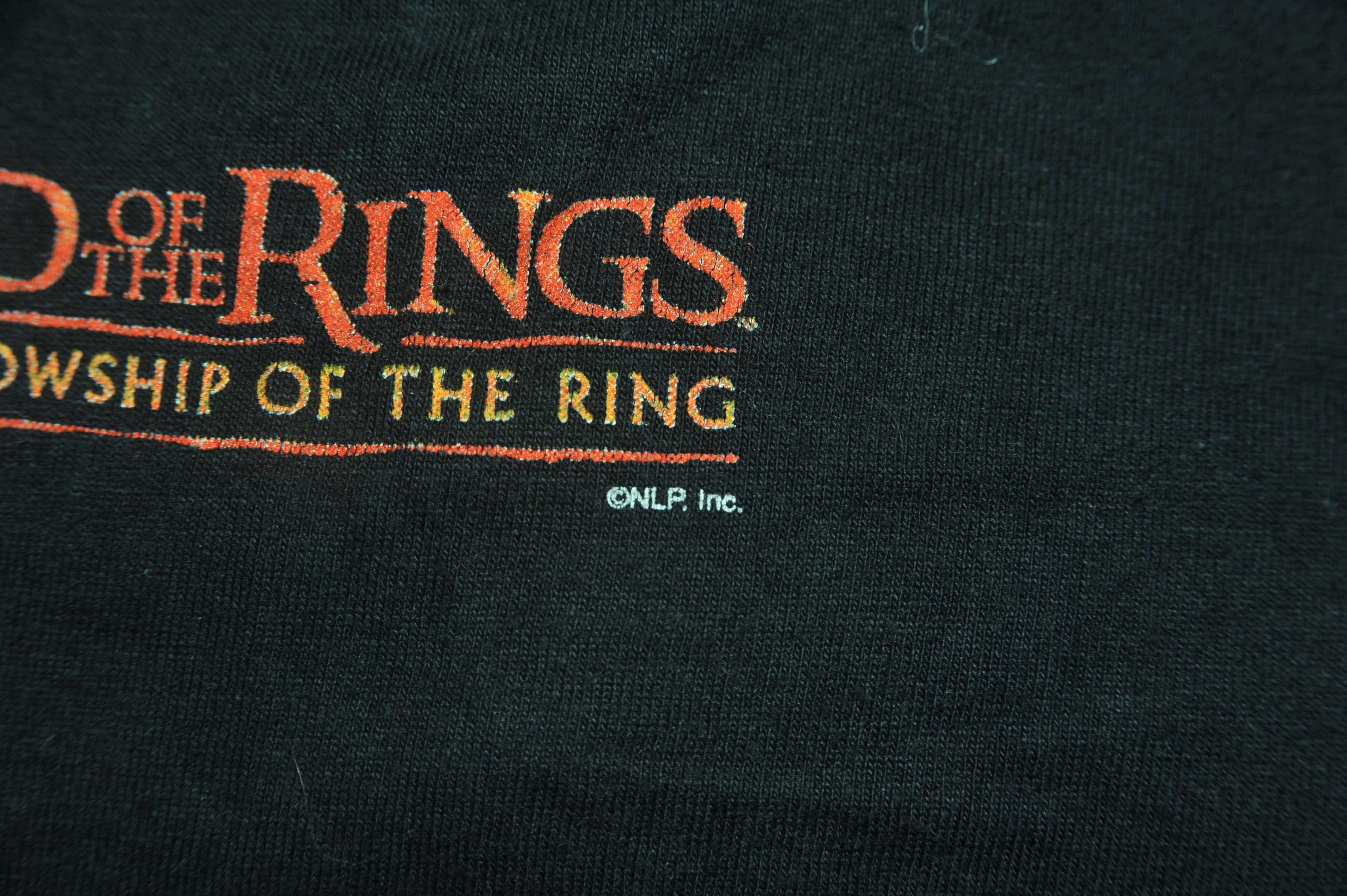 Other Vintage Lord of The Rings 1 Fellowship Of The Ring Tee Size US L / EU 52-54 / 3 - 3 Thumbnail