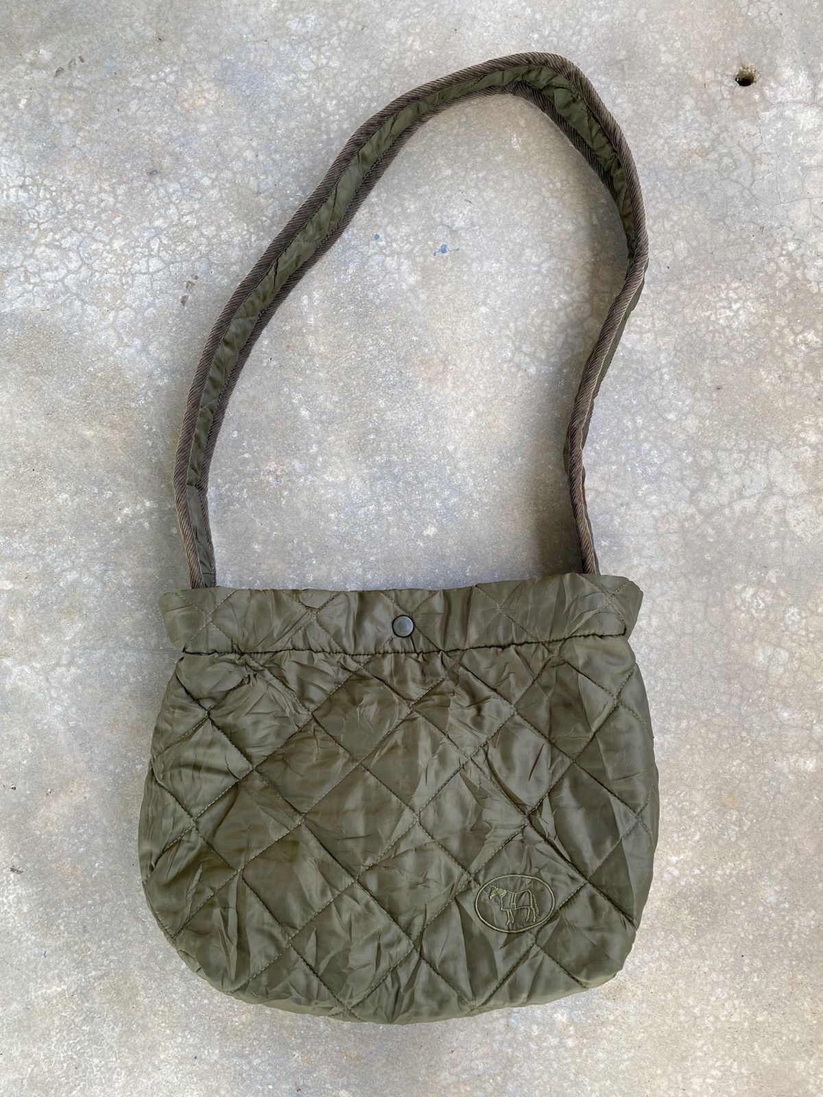 Lavenham Vintage Lavenham Puffer Distressed Sling Bag Size ONE SIZE - 1 Thumbnail