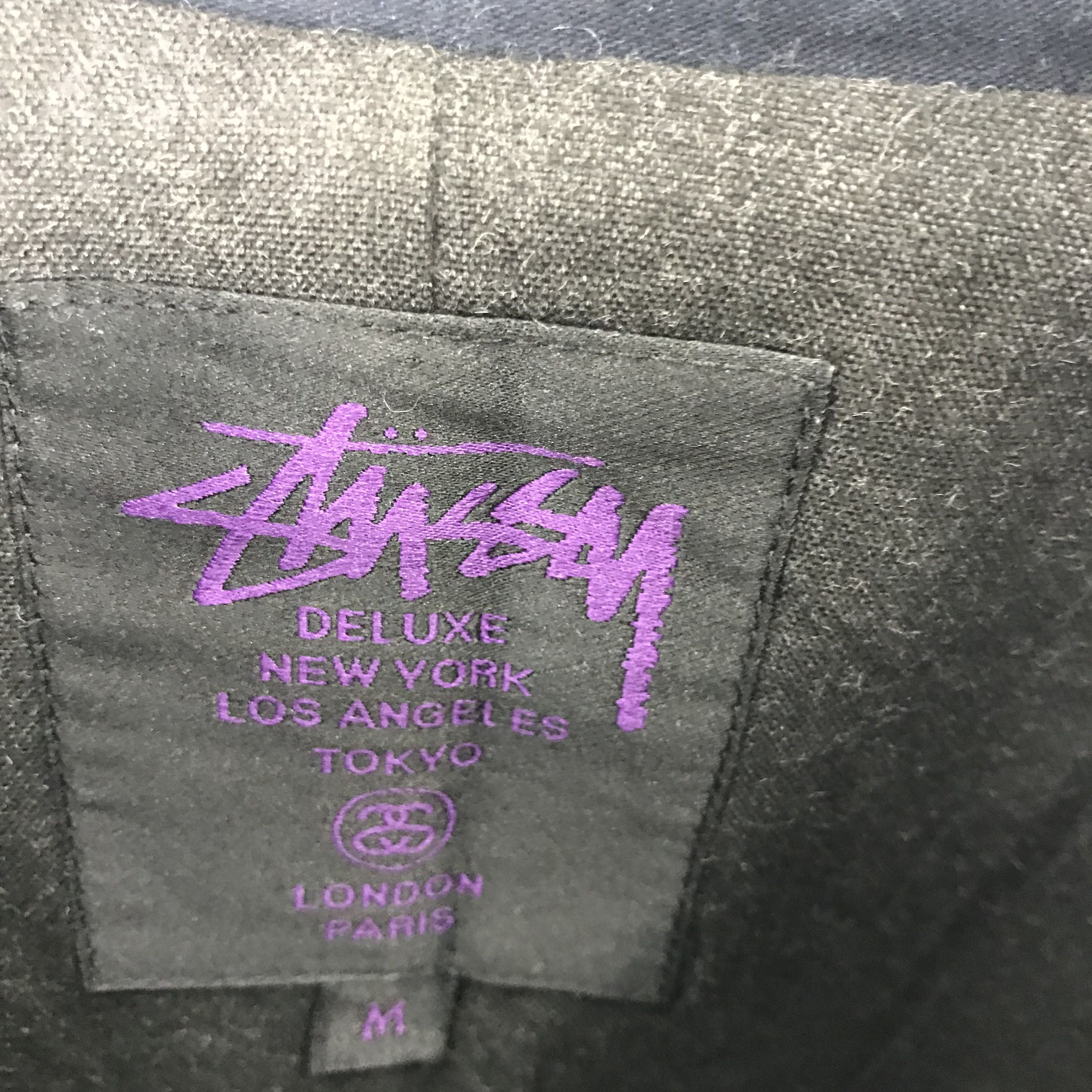 Stussy Z243 RARE STUSSY DISTRESSED FADED WORKWEAR WINTER PARKAS Size US M / EU 48-50 / 2 - 4 Thumbnail